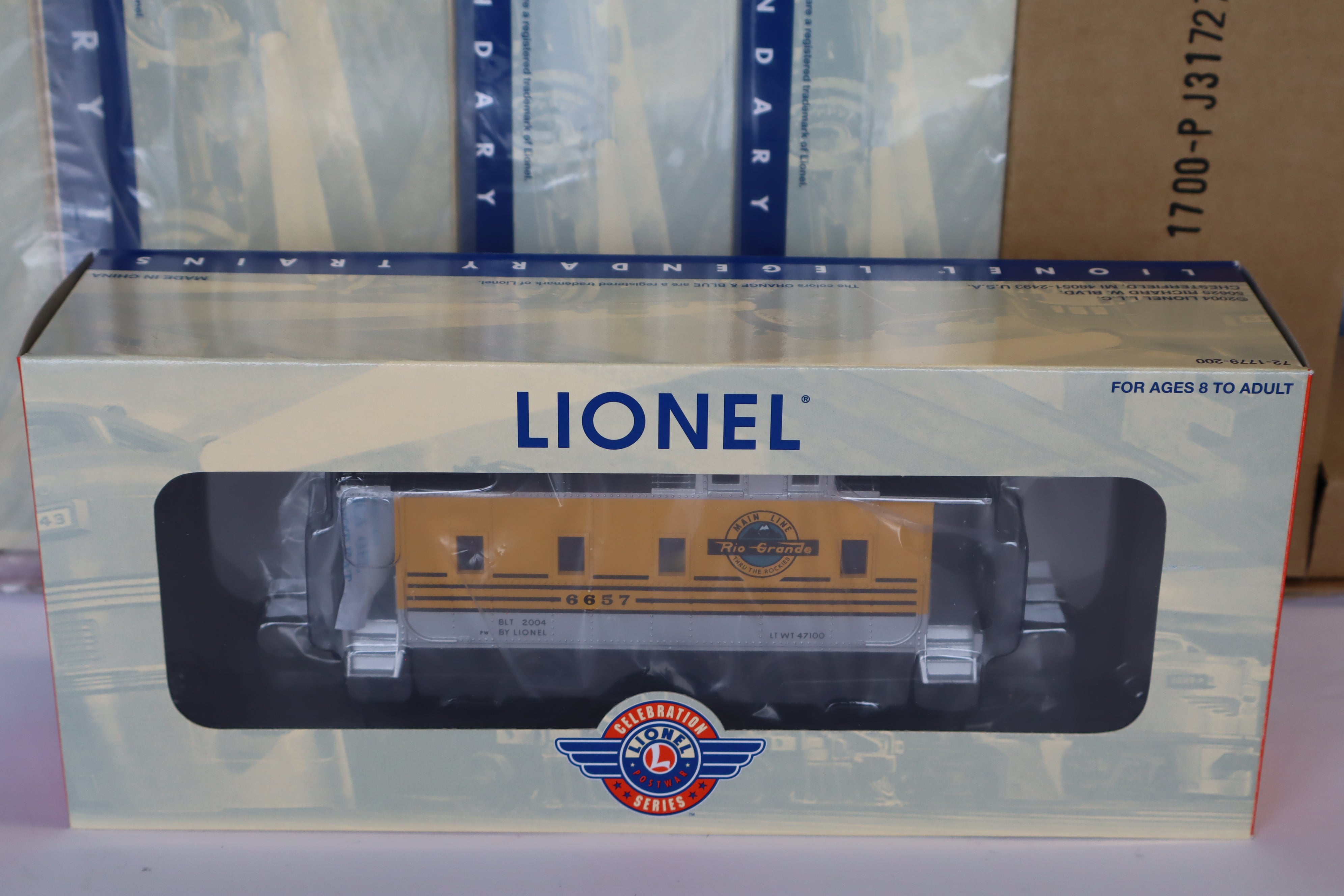 Lionel 6-31727 2291 W Rio Grande Freight Set-Second hand-M7966