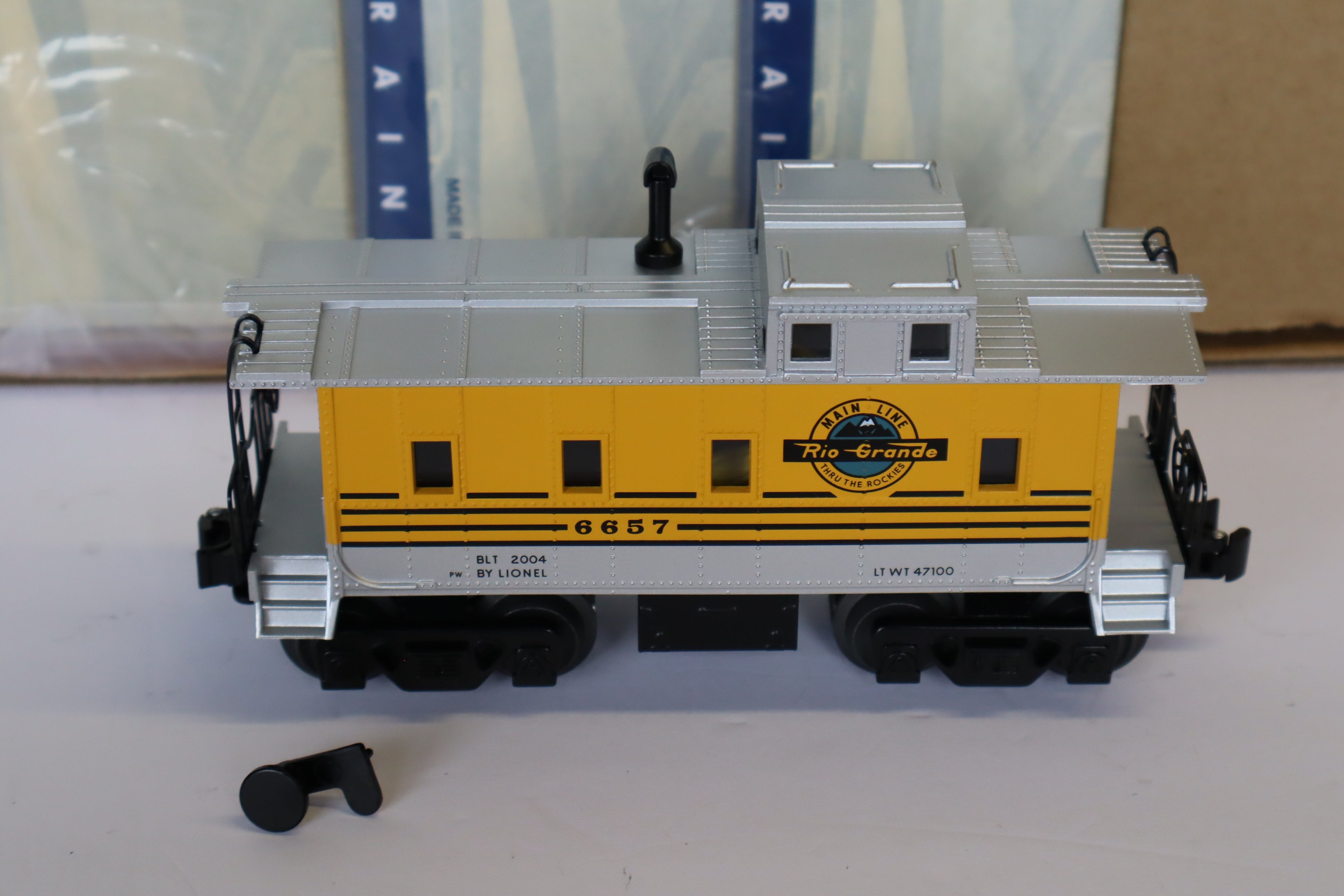 Lionel 6-31727 2291 W Rio Grande Freight Set-Second hand-M7966