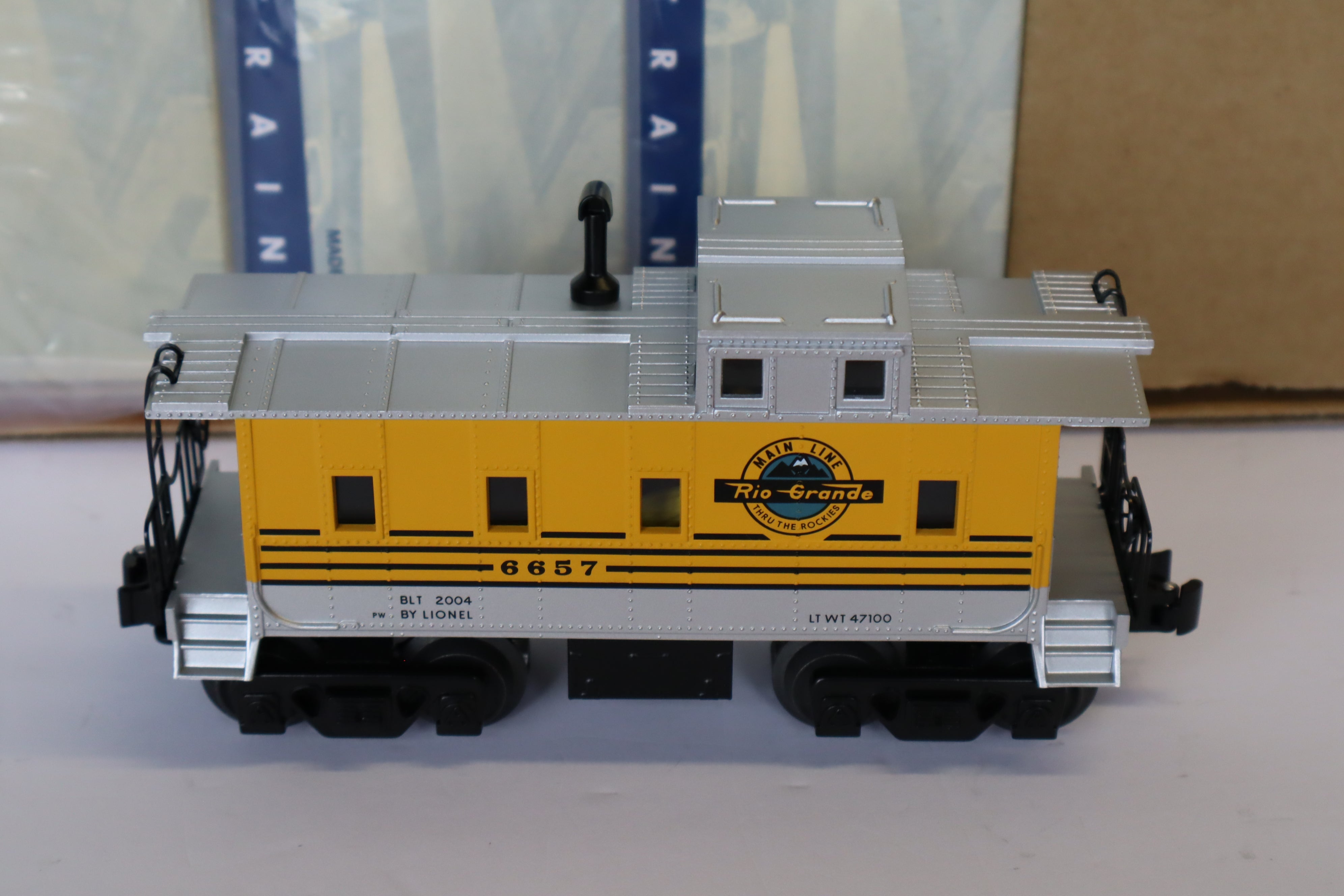 Lionel 6-31727 2291 W Rio Grande Freight Set-Second hand-M7966