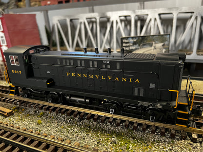 MTH 20-21603-1 - VO 1000 Diesel Engine "Pennsylvania" #5917 w/ PS3 (Hi-Rail Wheels) - MrMuffin'sTrains