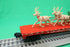 MTH 30-76939 - Flat Car "Christmas" #122525 w/ LED Lights, Santa Sleigh & Reindeer