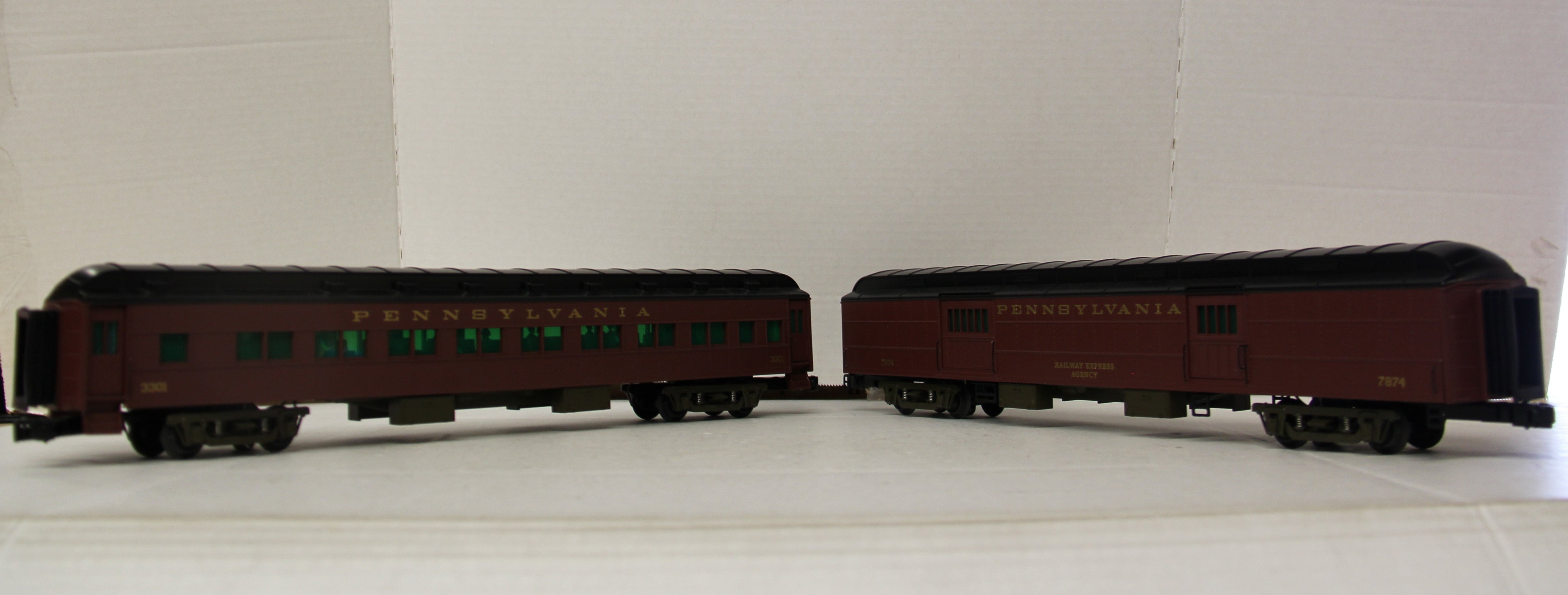Lionel 6-25619 Lindbergh Special PRR Heavyweight 2 Pack-Second hand-M6540