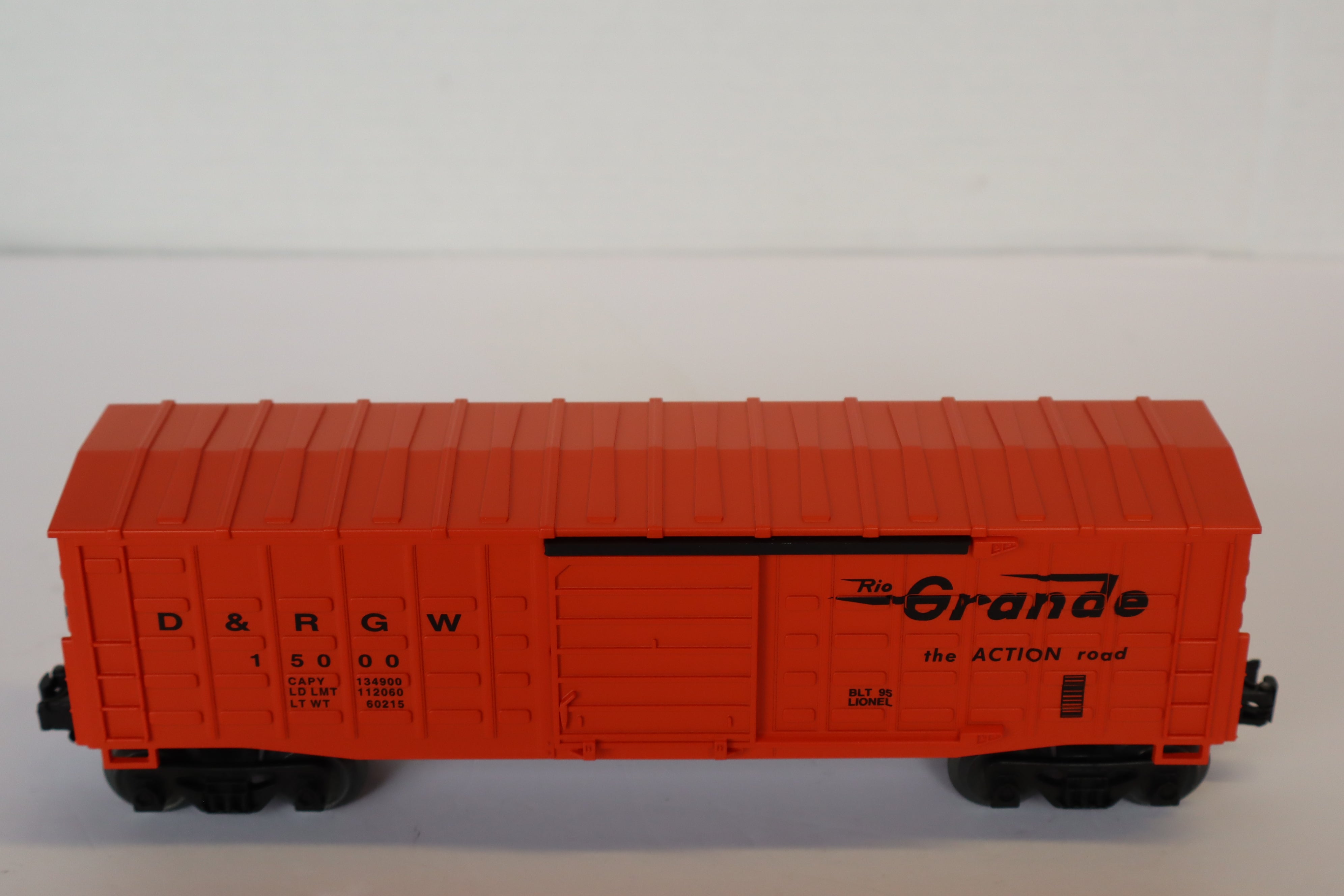 Lionel 6-15000 Denver & Rio Grande Waffle-Side Boxcar-Second hand-M7970