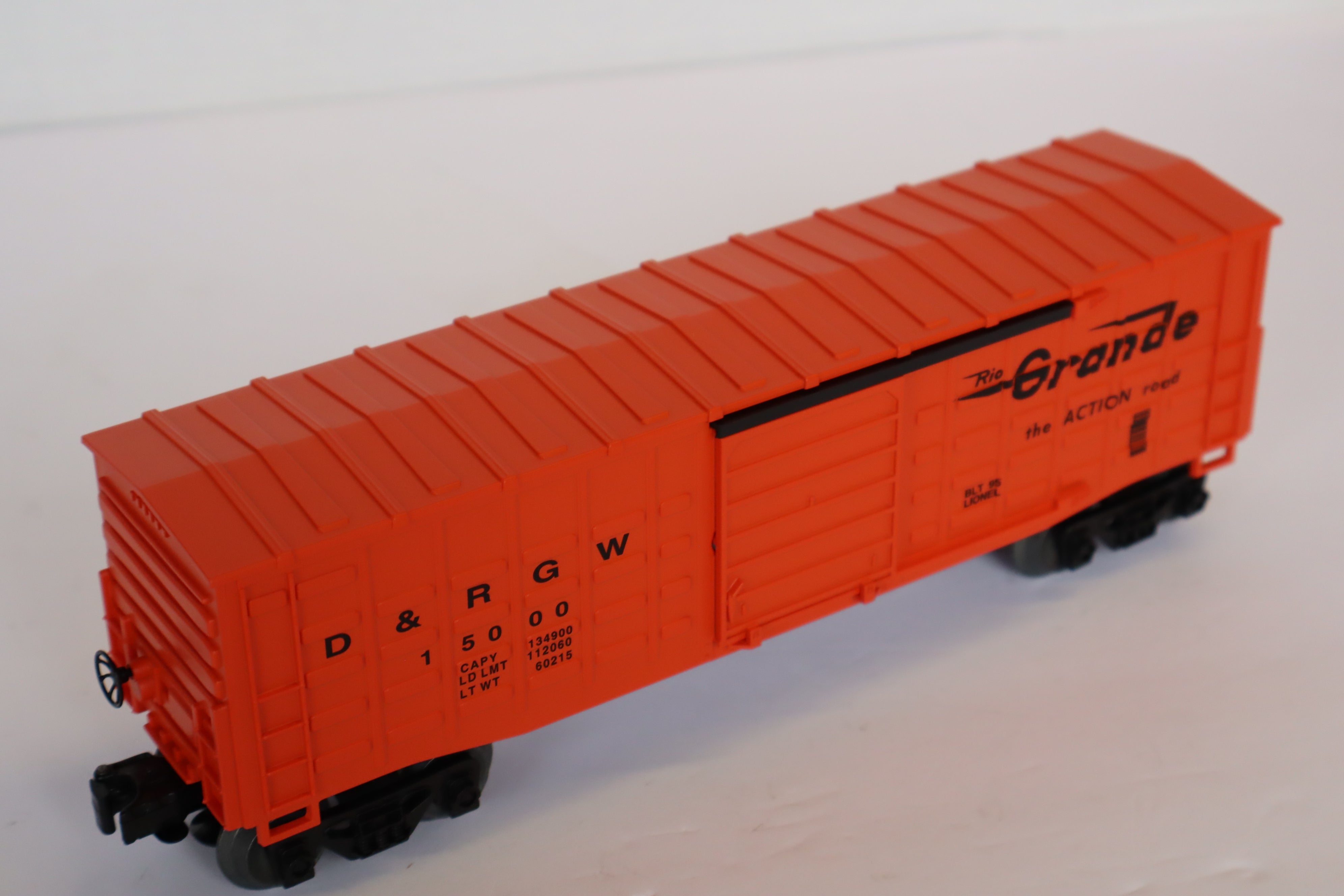 Lionel 6-15000 Denver & Rio Grande Waffle-Side Boxcar-Second hand-M7970