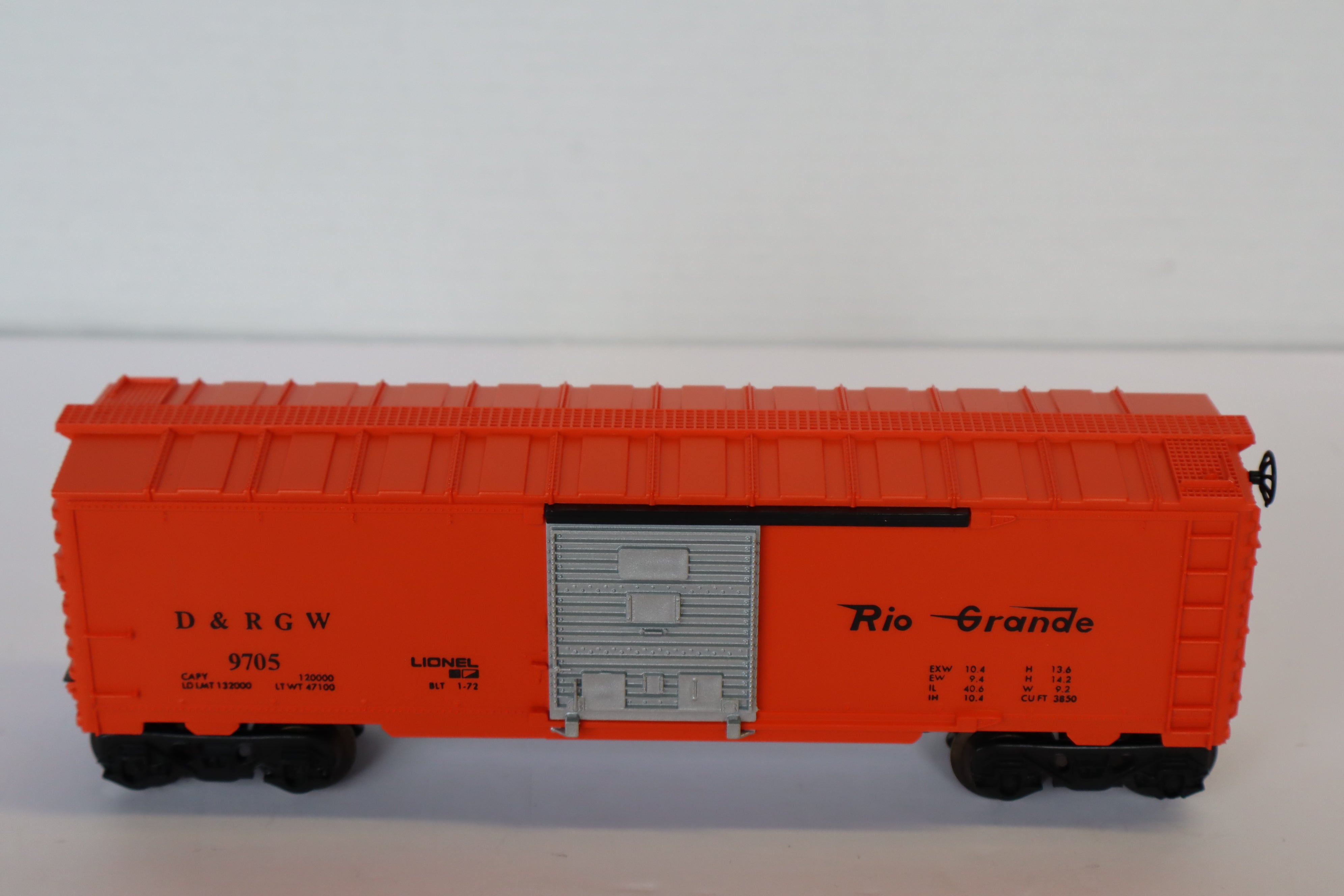 Lionel 6-9705 Denver Rio Grande Box Car-Second hand-M7969