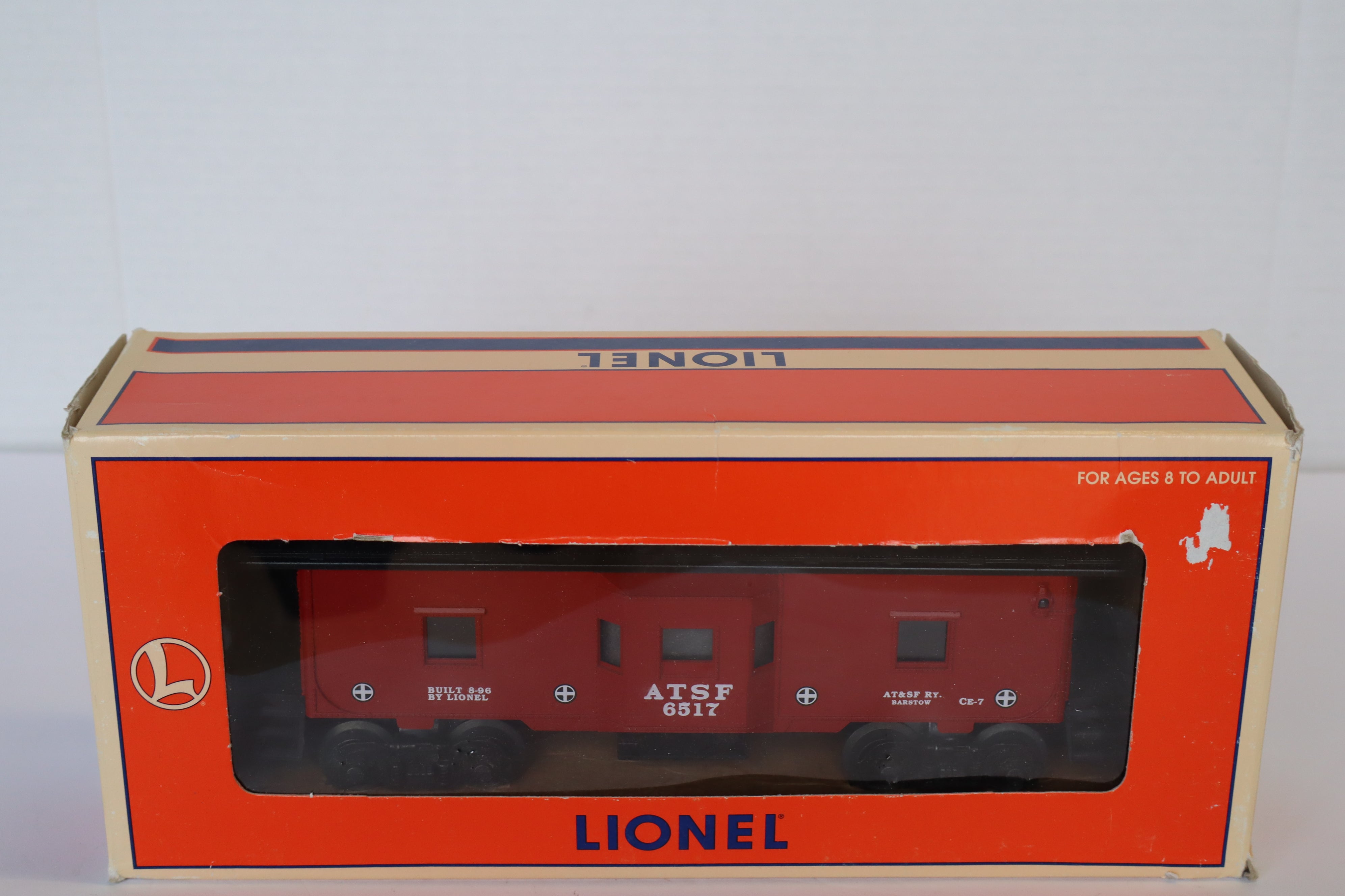 Lionel 6-19732 -6417 AT&SF Bay Window Caboose-Second hand-M7972