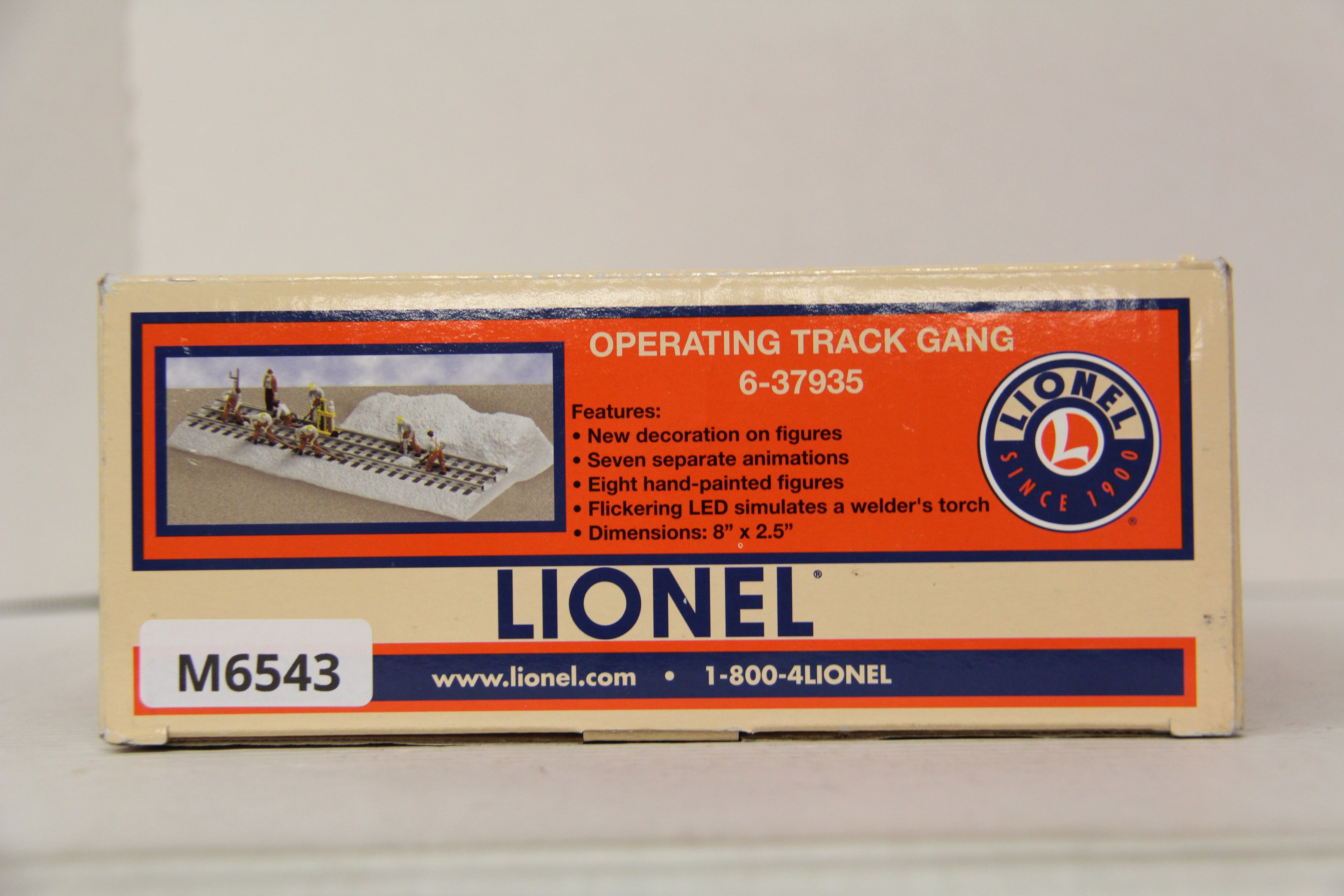 Lionel 6-37935 Operating Track Gang-Second hand-M6543