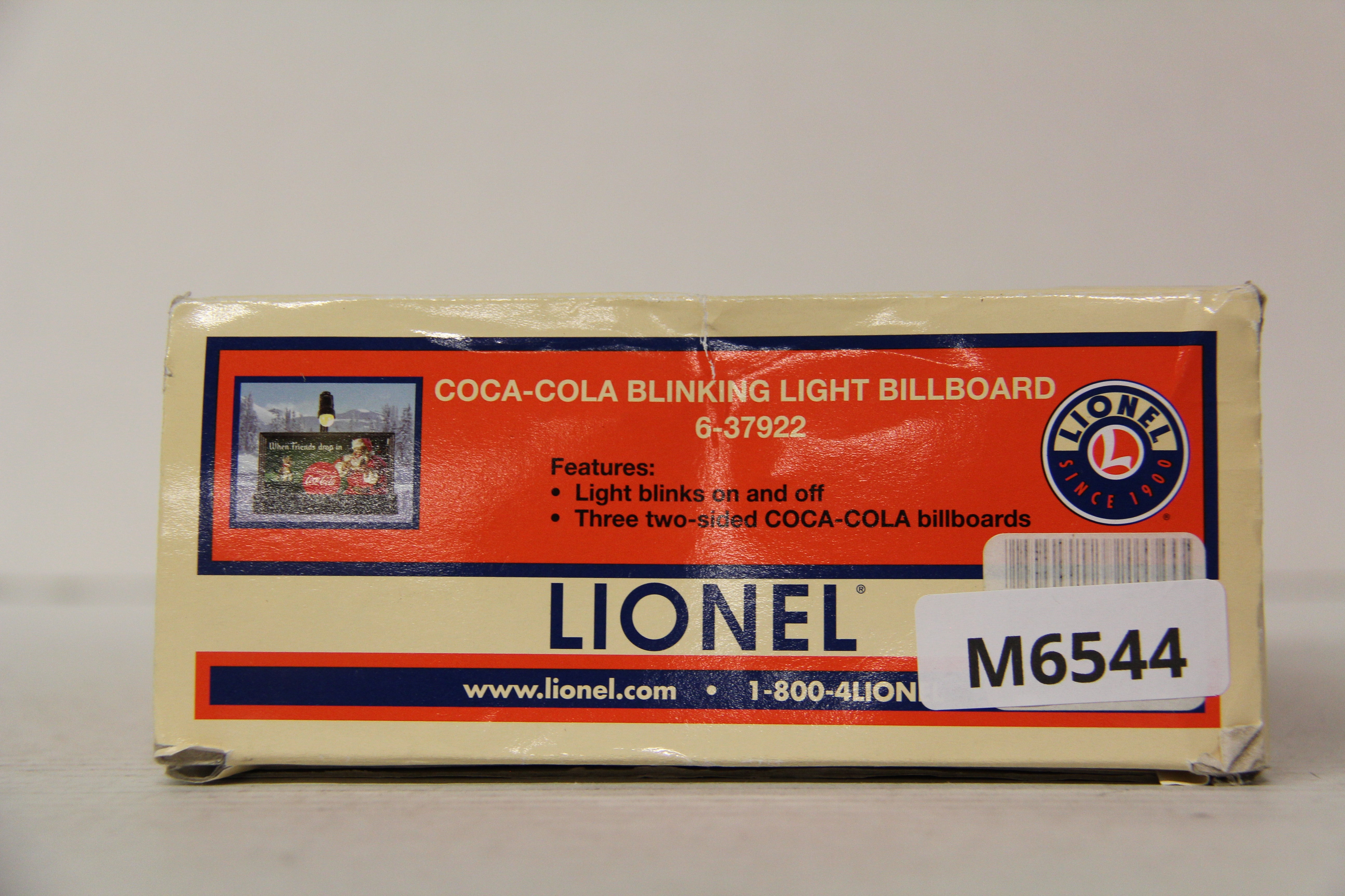 Lionel 6-37922 Coca Cola Blight Light Billboard-Second hand-M6544