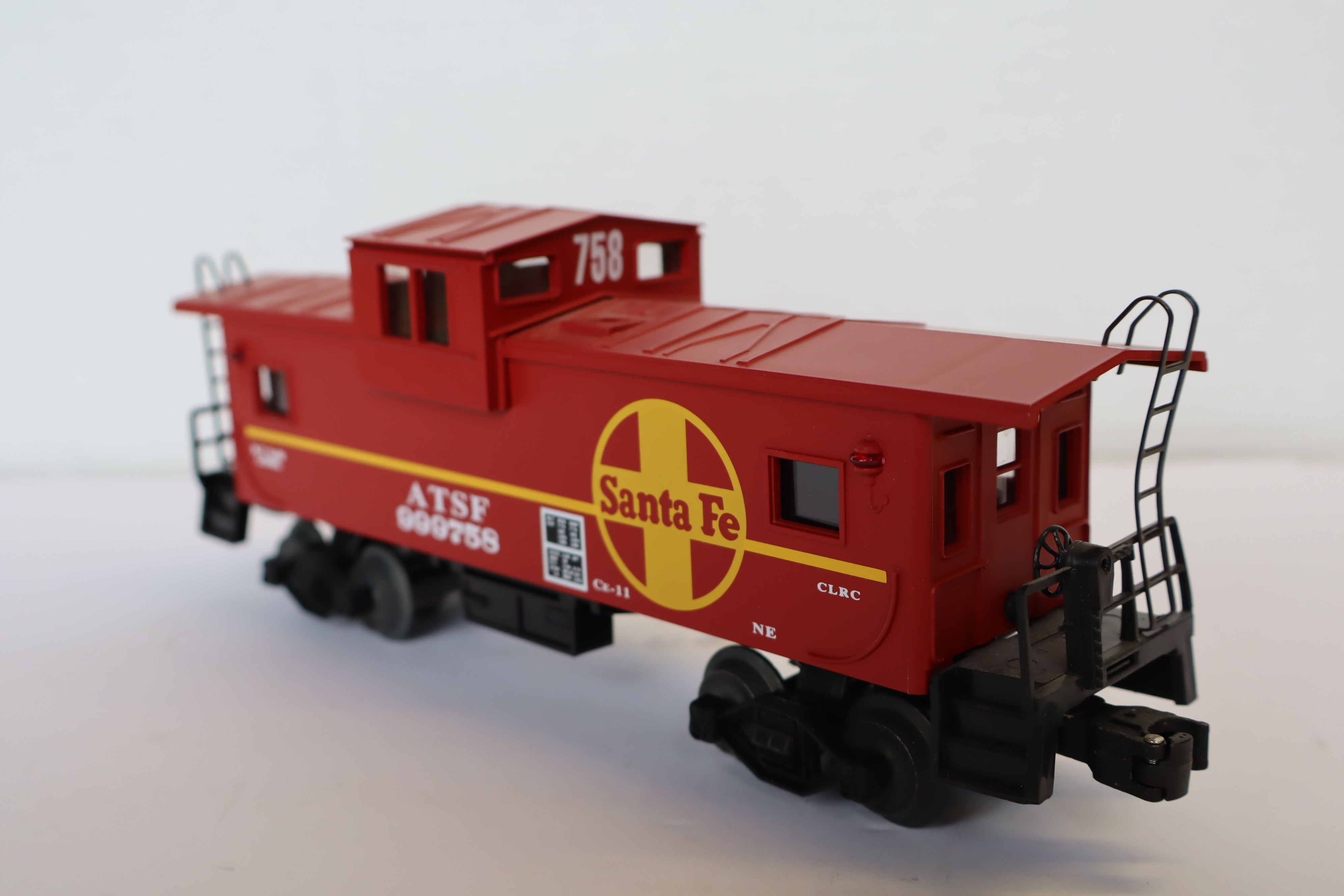 Lionel 6-52102 Santa Fe Extended Vision Caboose-Second hand-M7974