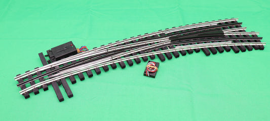 Ross Custom Switches #230M25 - Premiere Line - #6 096-072 Curved Switch Track (Right) w/ Dz2500