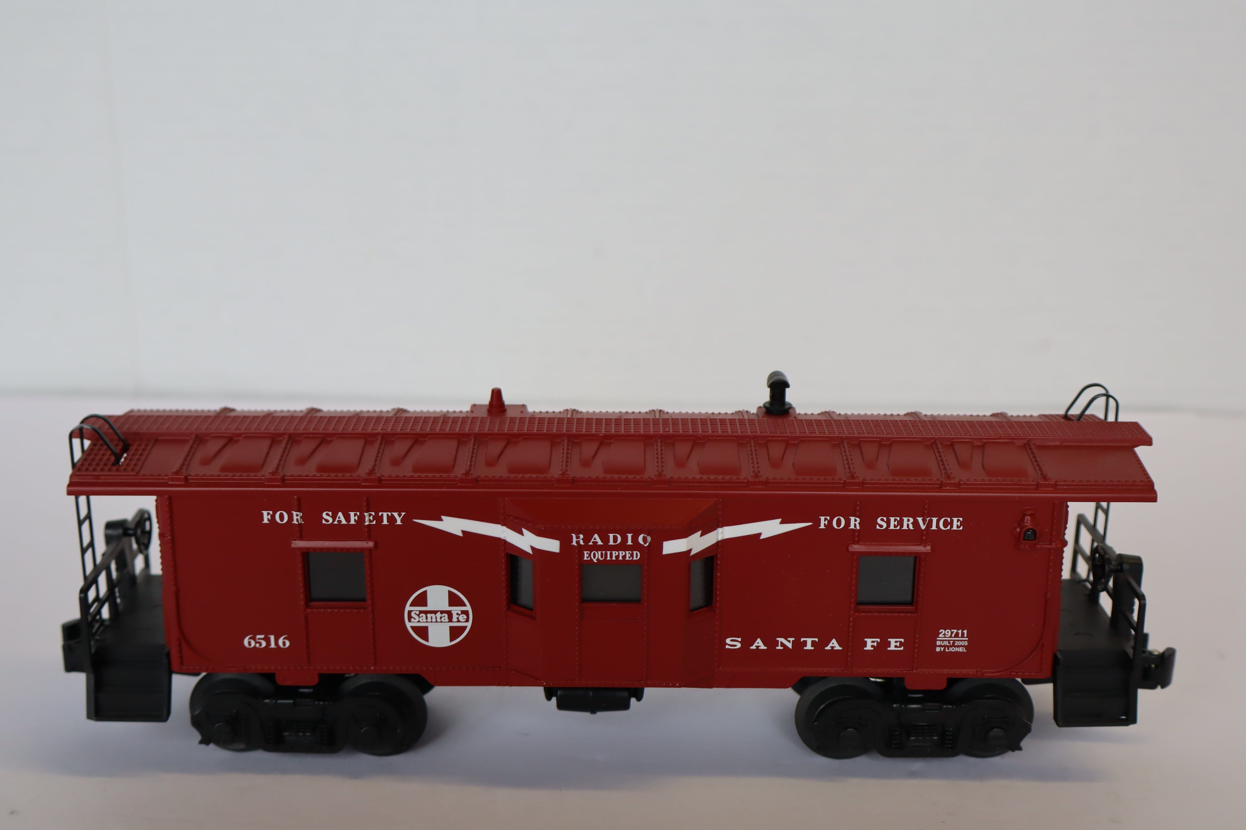 Lionel 6-29711 Archive Collection 6516 Santa Fe Bay Window Caboose-Second hand-M7975