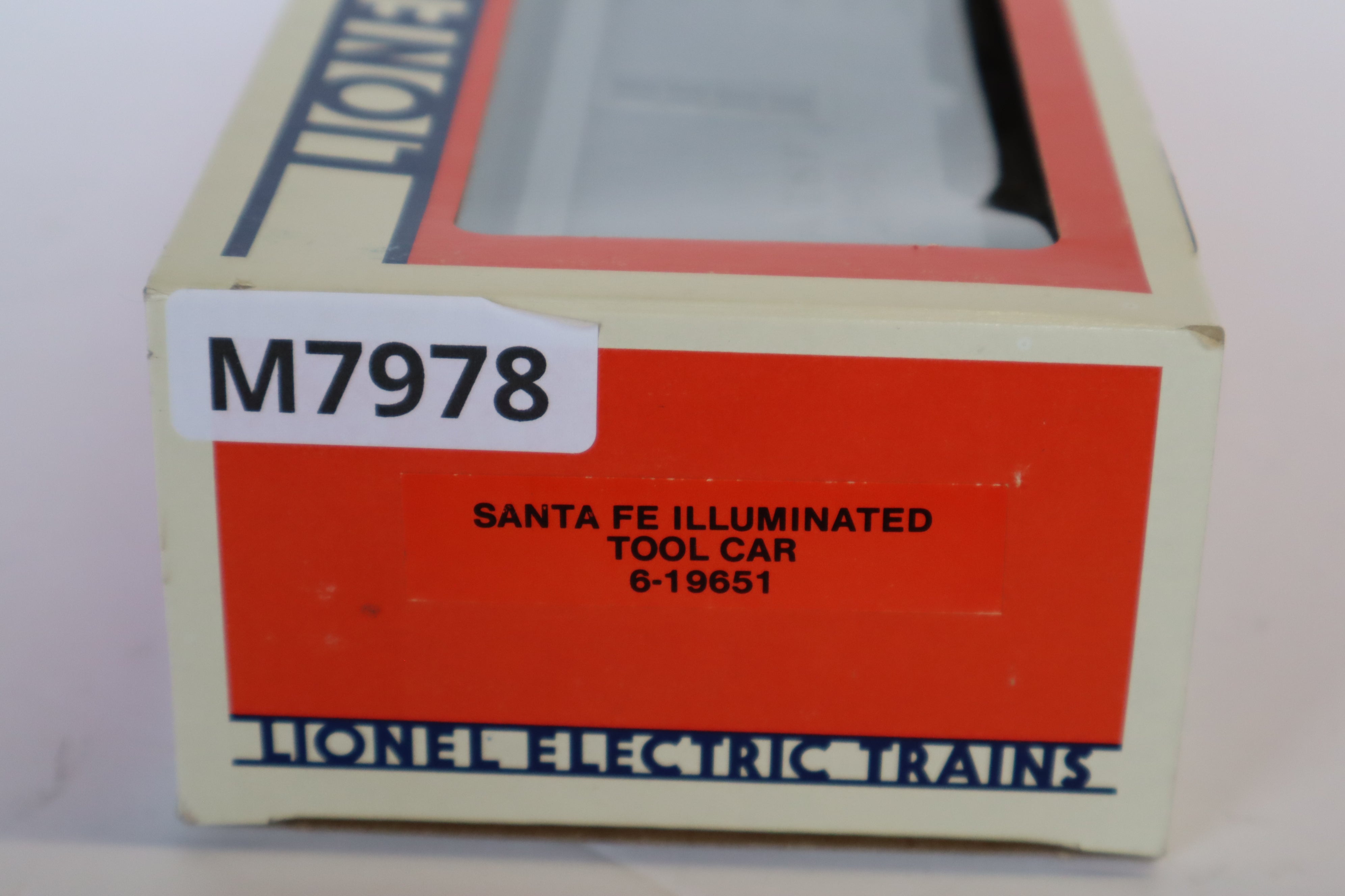 Lionel 6-19651 Santa Fe Illuminated Tool Car-Second hand-M7978