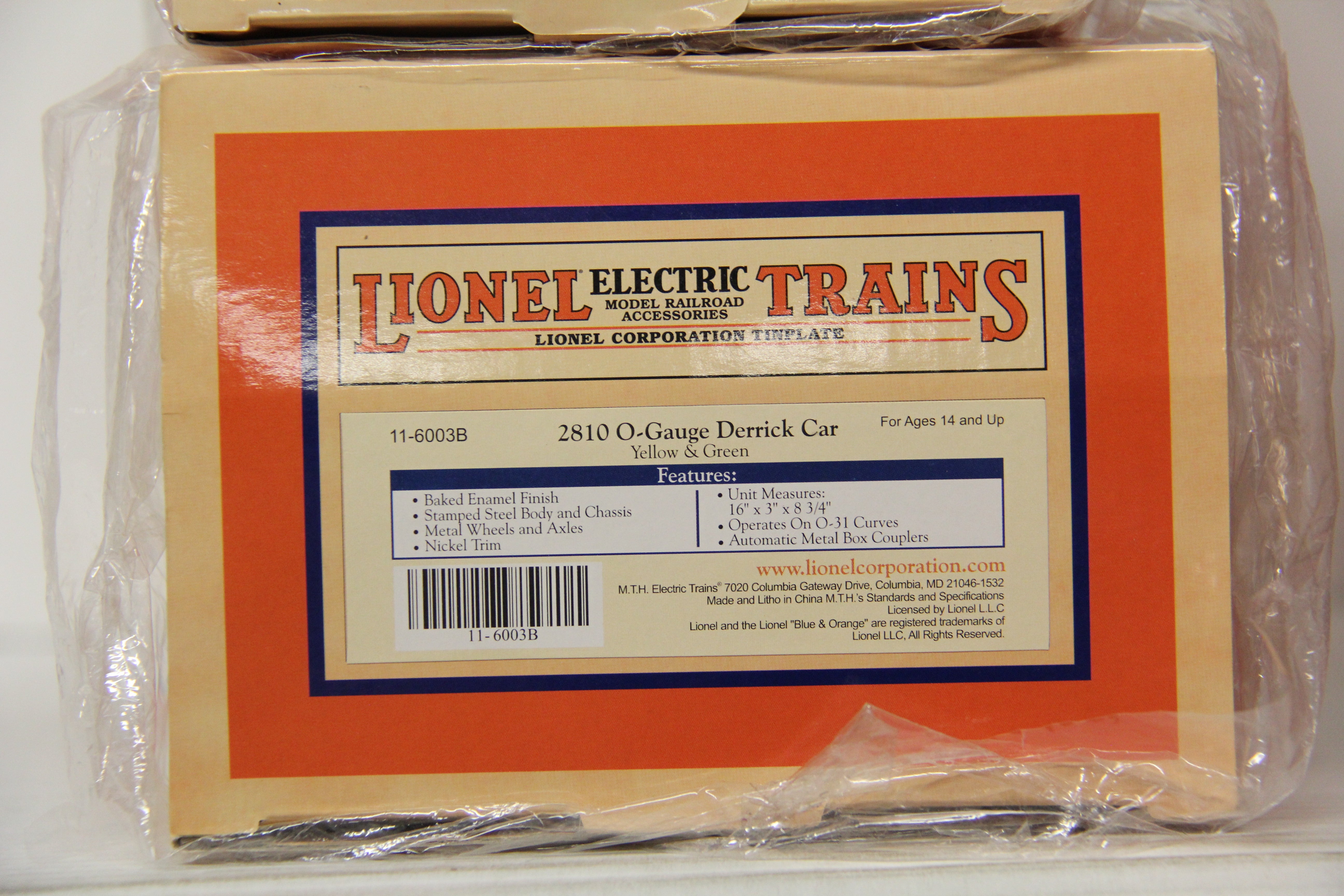 MTH 11-6003-1E Lionel 263E Locomotive & Tender & MTH 11-6003A, B, C, D Train Set-Second hand-M6547