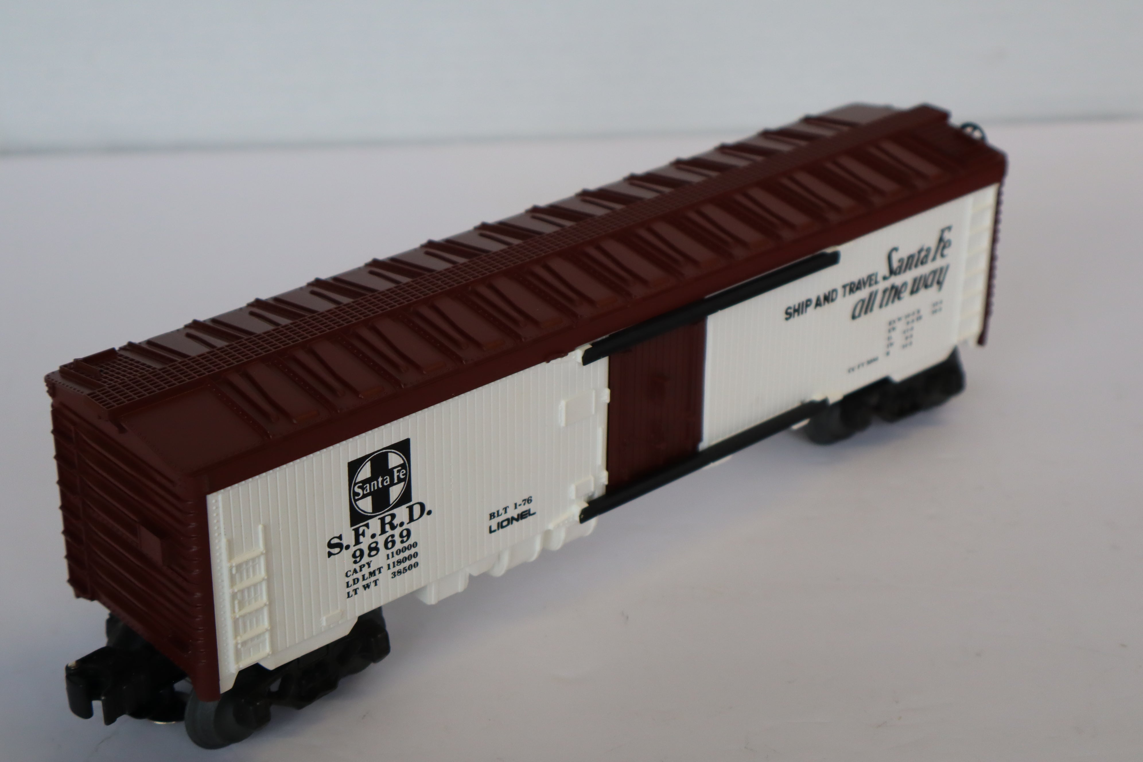 Lionel 6-9869 Santa Fe Reefer-Second hand-M7979