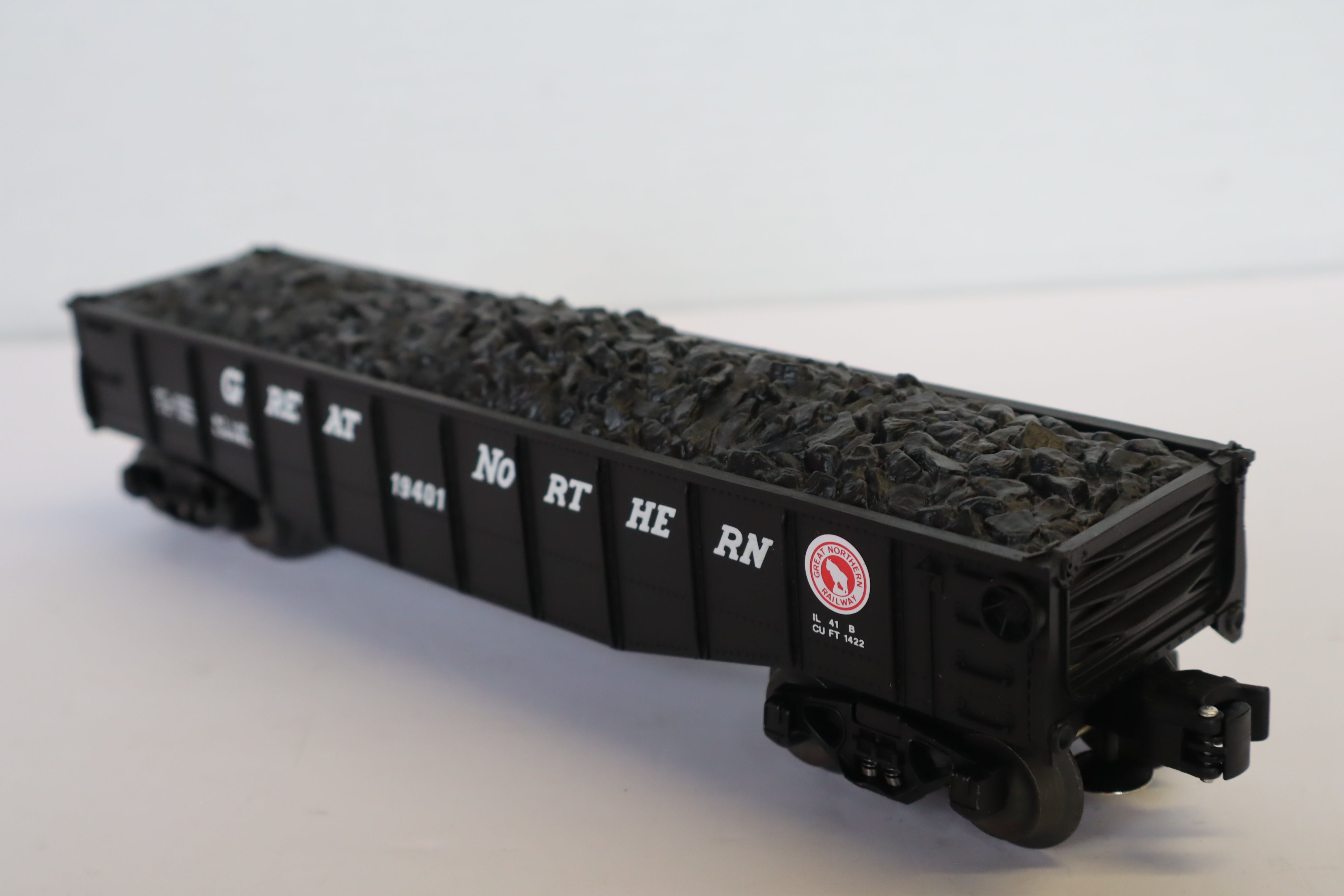 Lionel 6-19401 Great Northern Gondola w/ Coal-Second hand-M7980