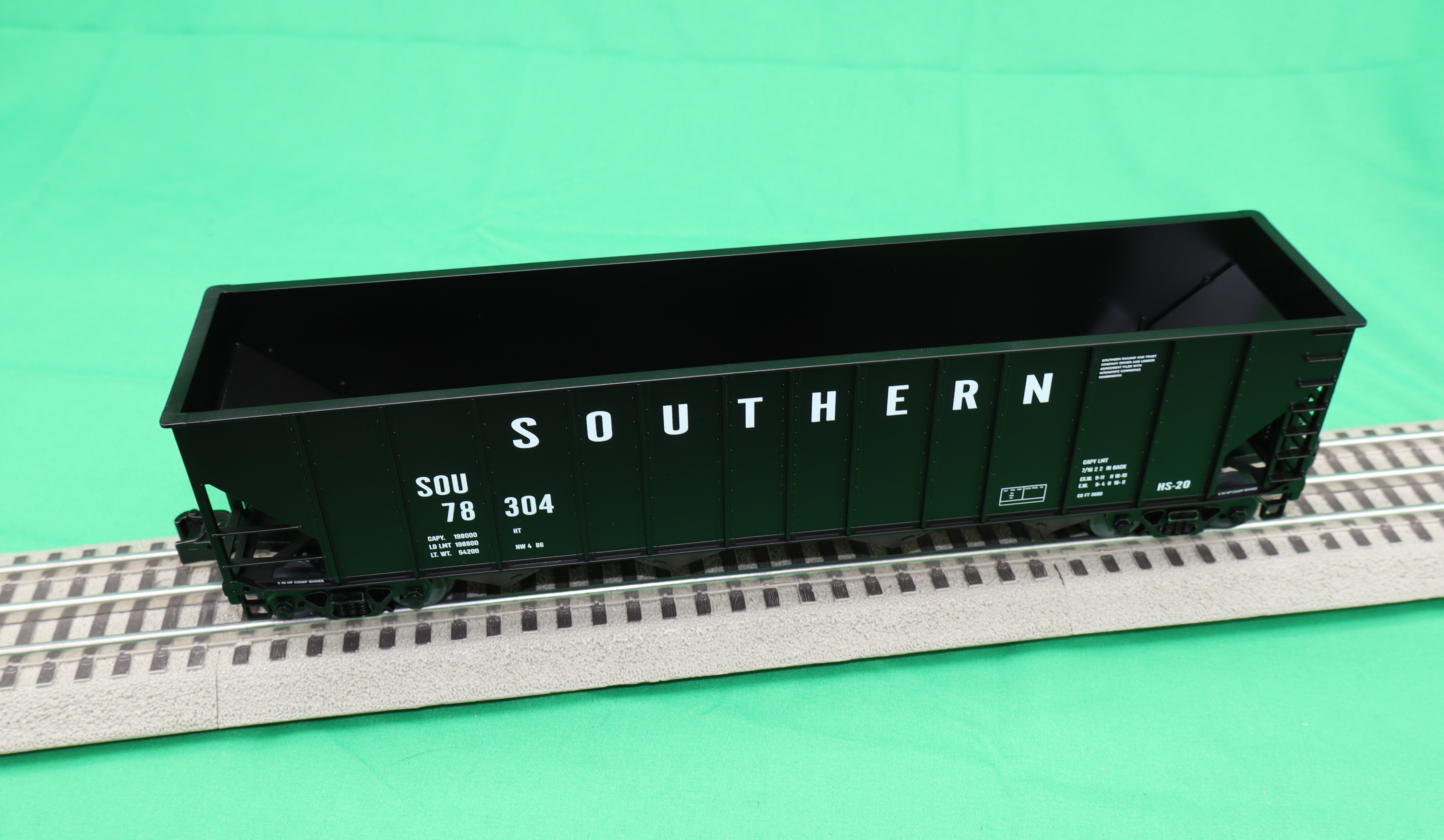Lionel 2542289 - 4-Bay Hopper Car "Southern" #78304