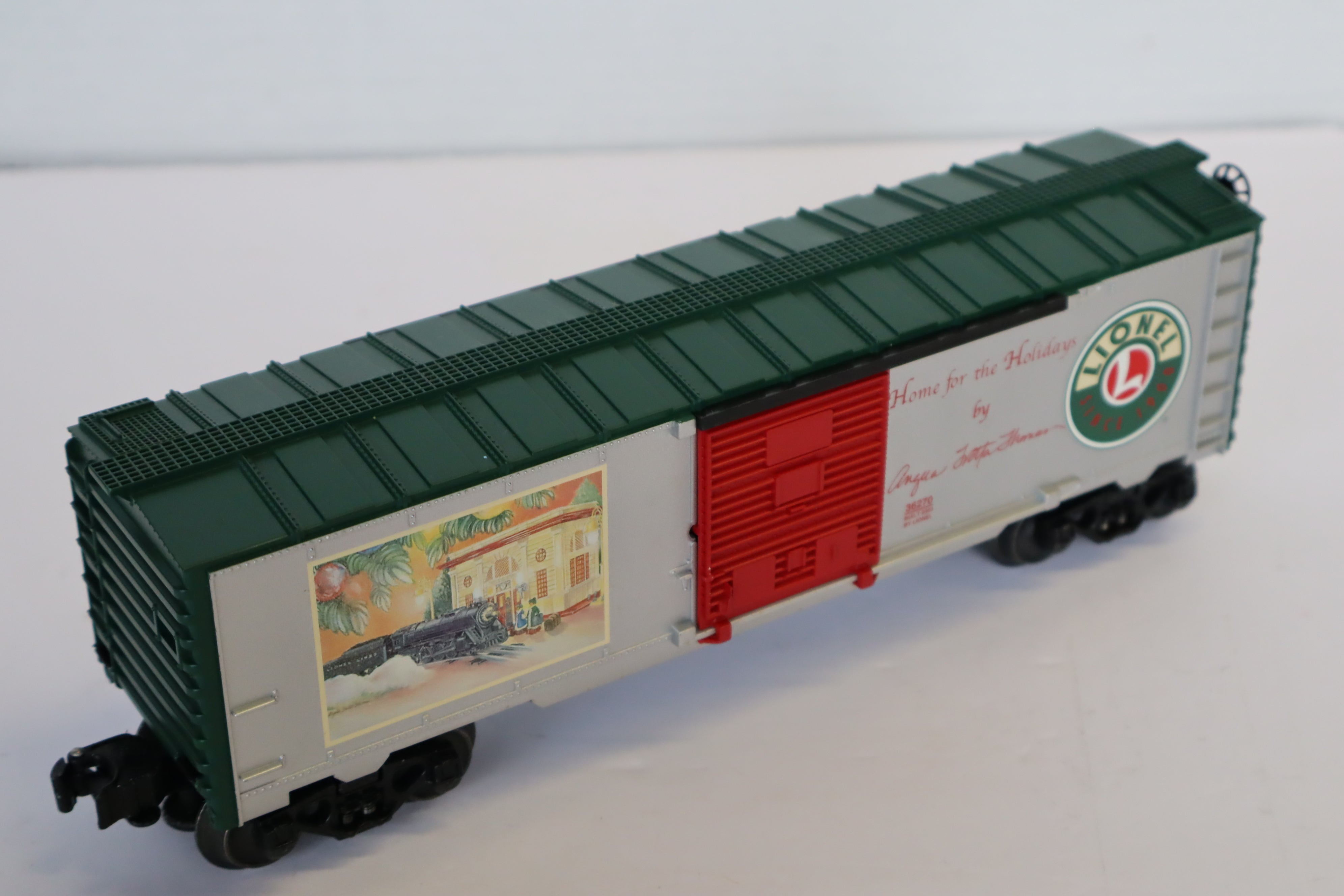 Lionel 6-36270 Angela Trotta Thomas "Home for the Holidays" Box Car-Second hand-M7983