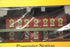 Rail King 30-90094 Dark Red Stone Passenger Station w/ Dual Platforms-Second hand-M6550