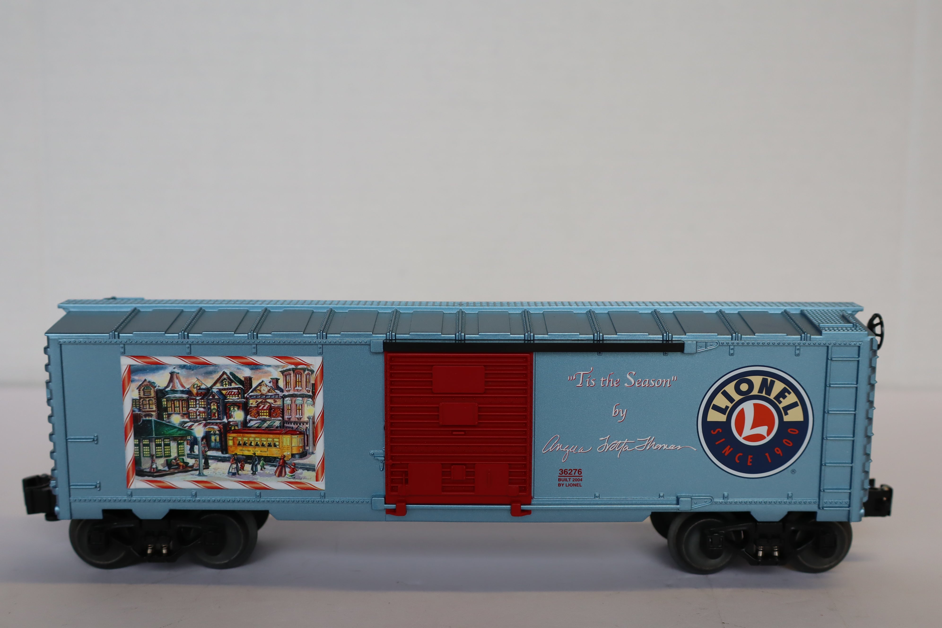 Lionel 6-36276 Angela Trotta Thomas "Tis the Season" Boxcar -Second hand-M7985