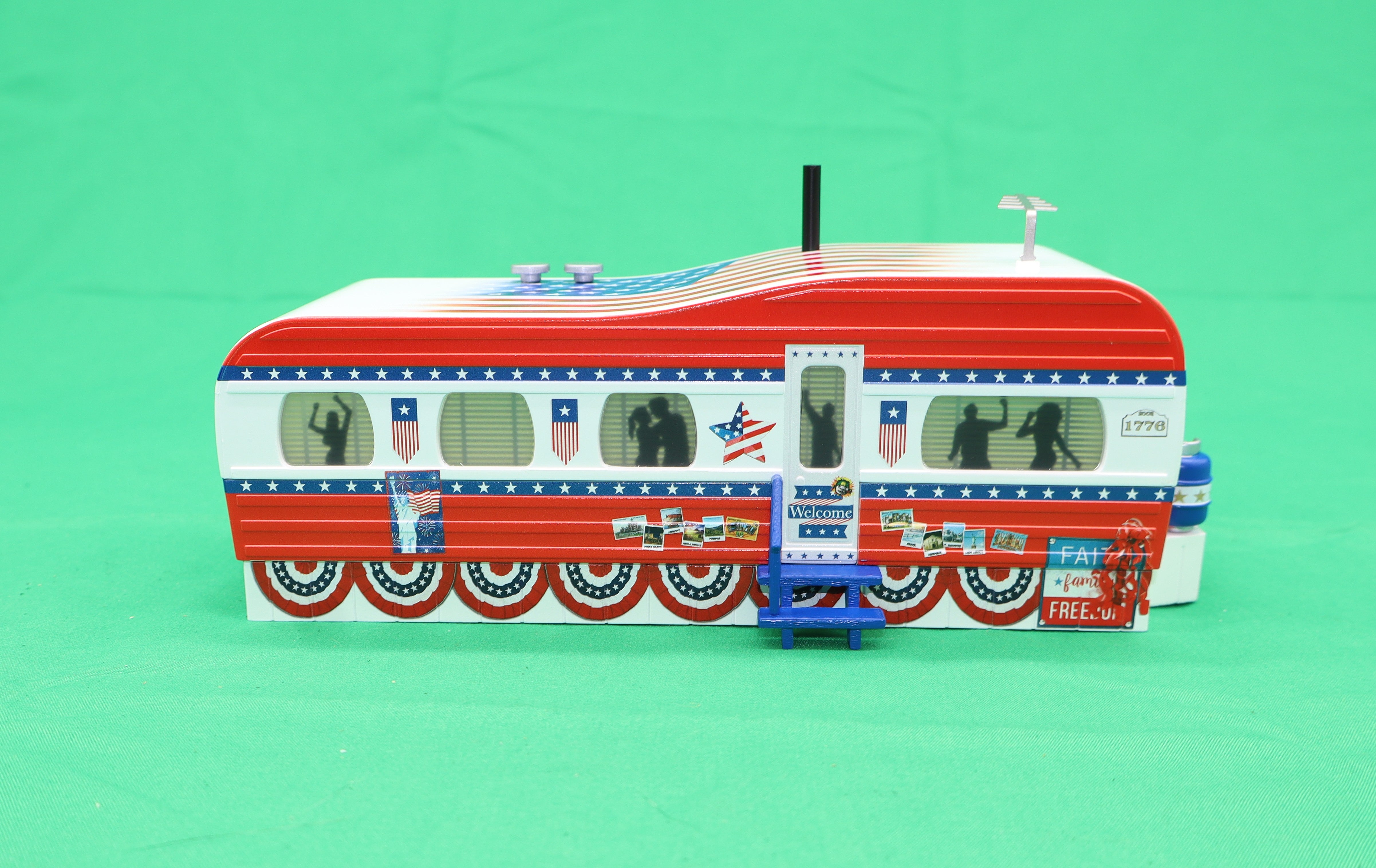 Lionel 2529220 - Trailer Home "U.S. Patriotic"
