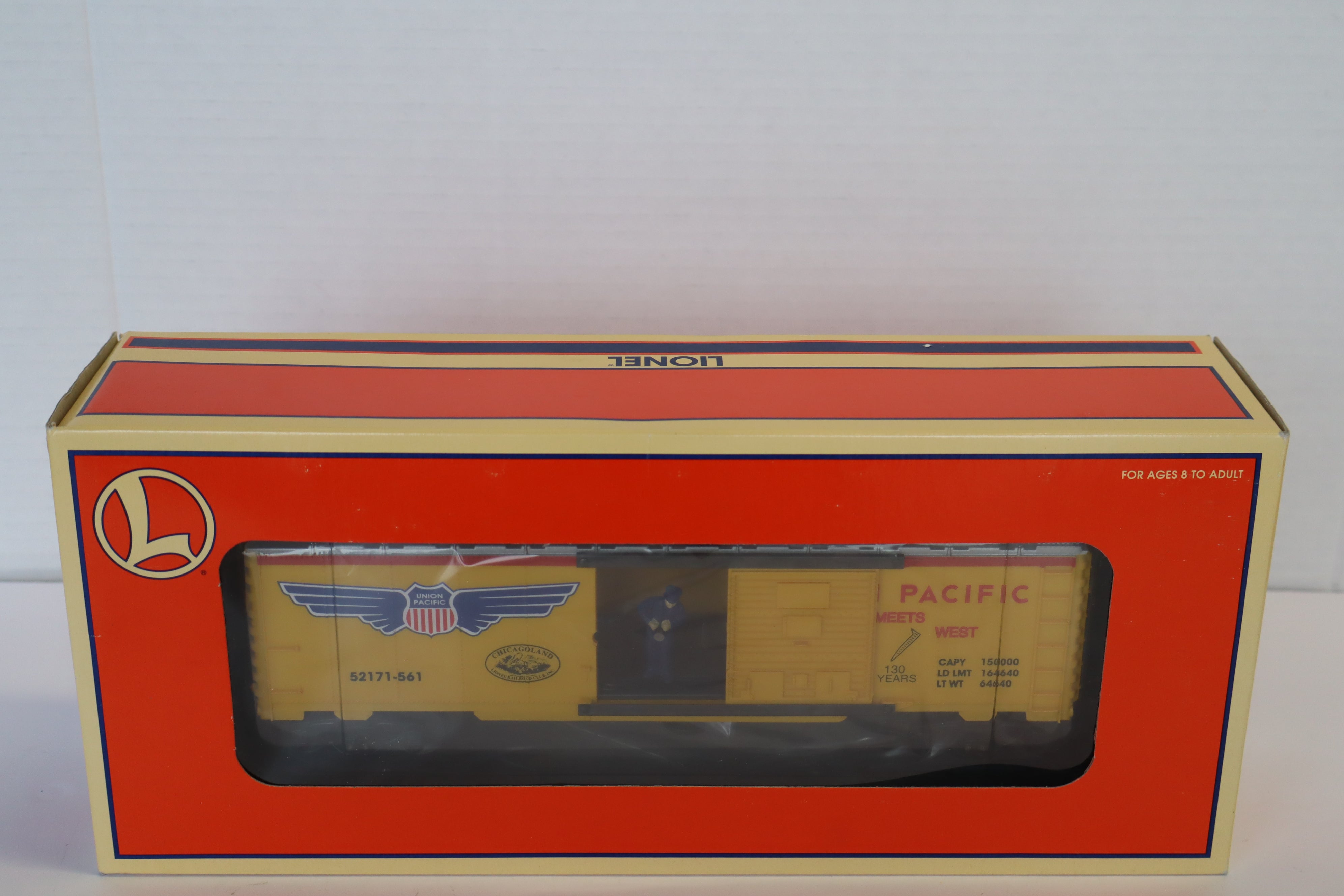 Lionel 6-52171 Chicagoland Lionel Railroad Club Union Pacific Uncle Herb Action Car-Second hand-M7992