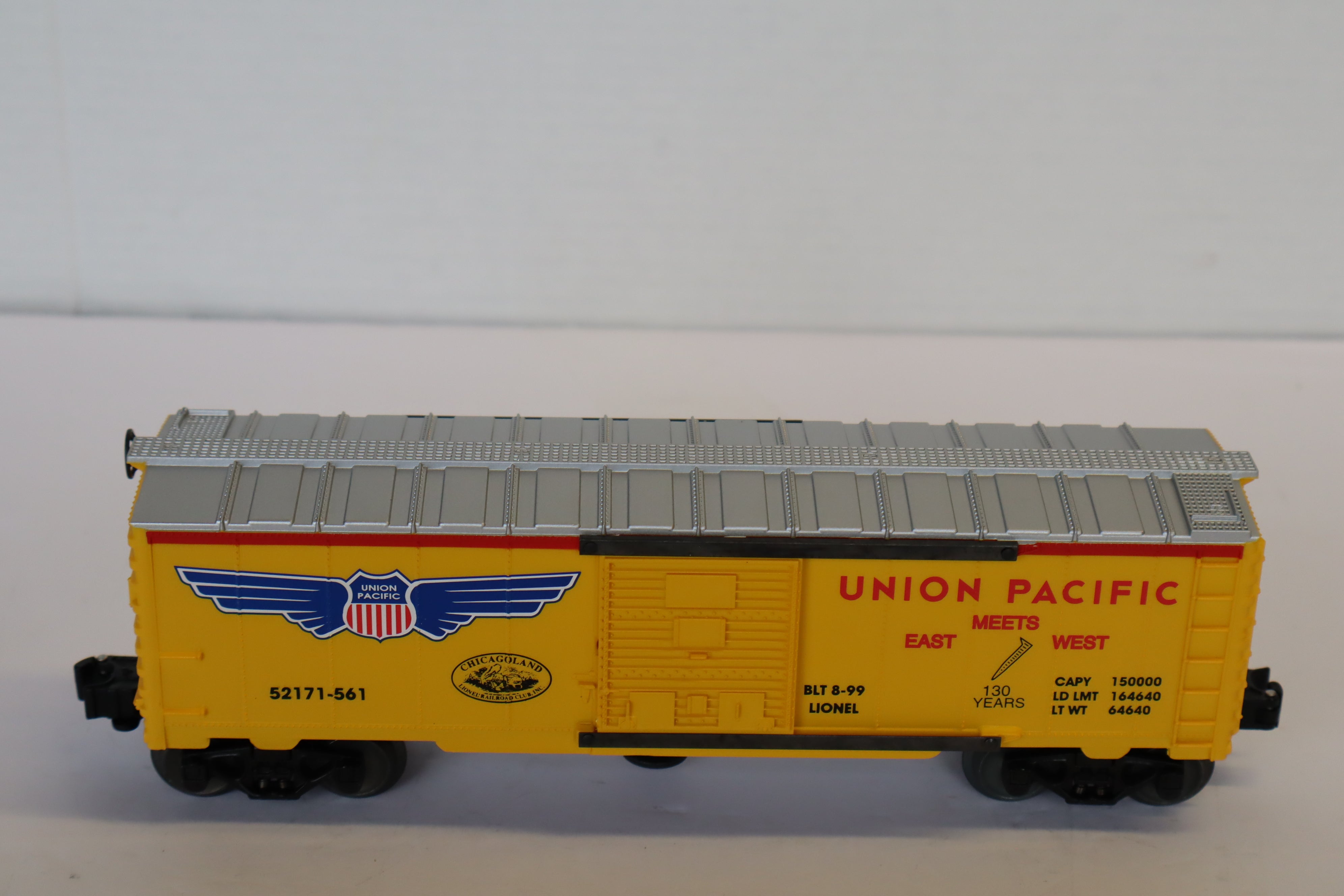 Lionel 6-52171 Chicagoland Lionel Railroad Club Union Pacific Uncle Herb Action Car-Second hand-M7992
