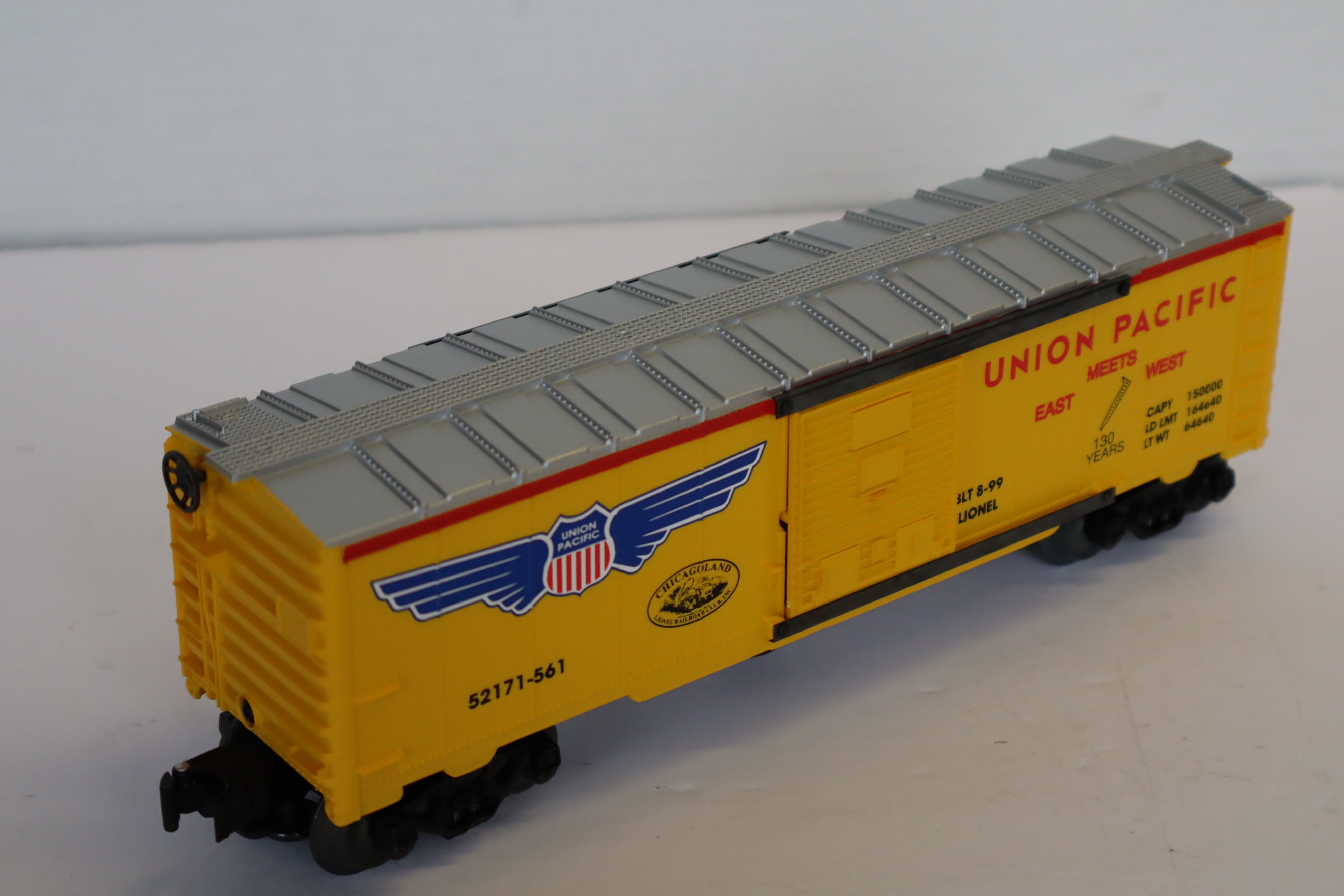 Lionel 6-52171 Chicagoland Lionel Railroad Club Union Pacific Uncle Herb Action Car-Second hand-M7992