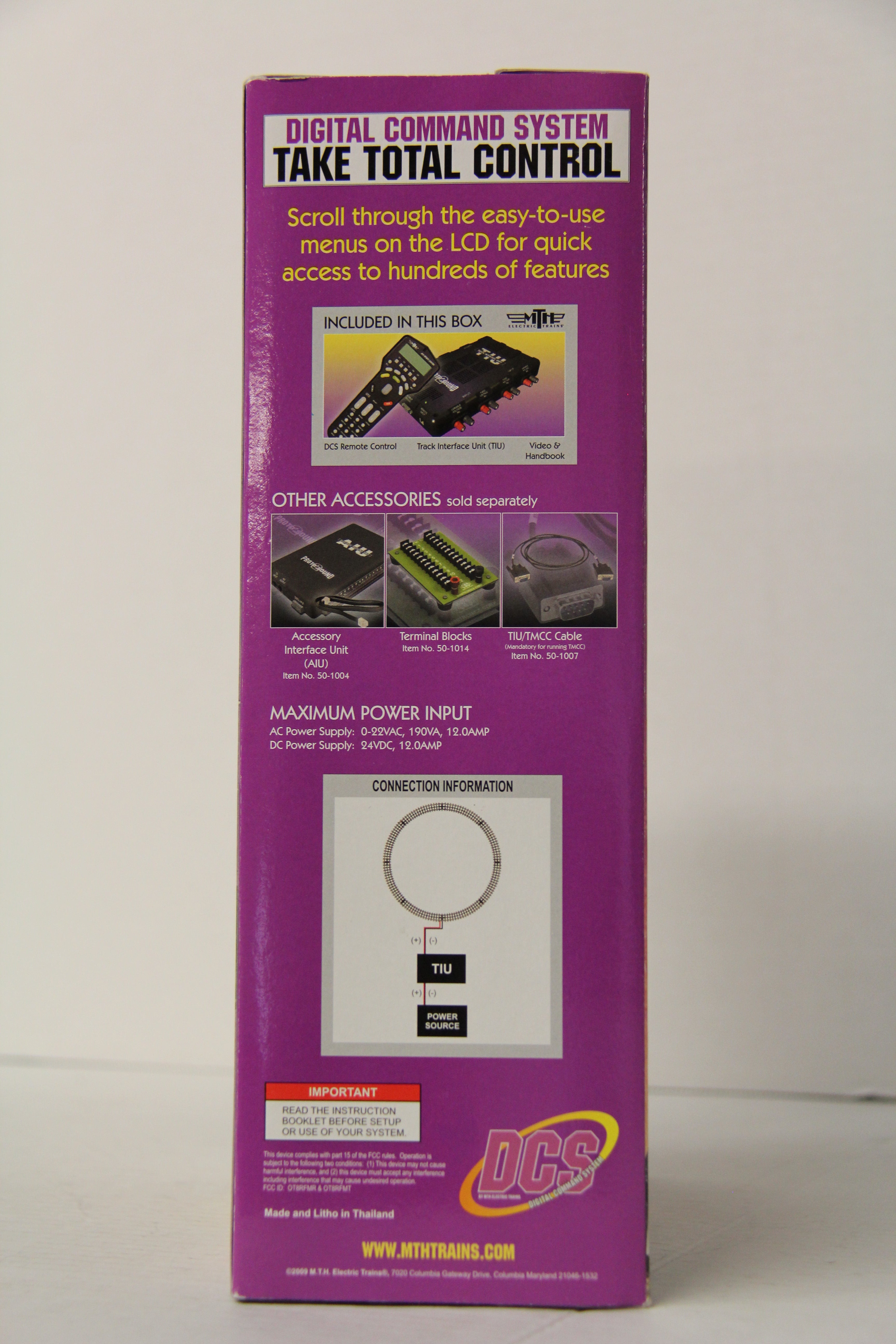 MTH DCS 50-1001 DCS Remote Control Set-Second hand-M6558