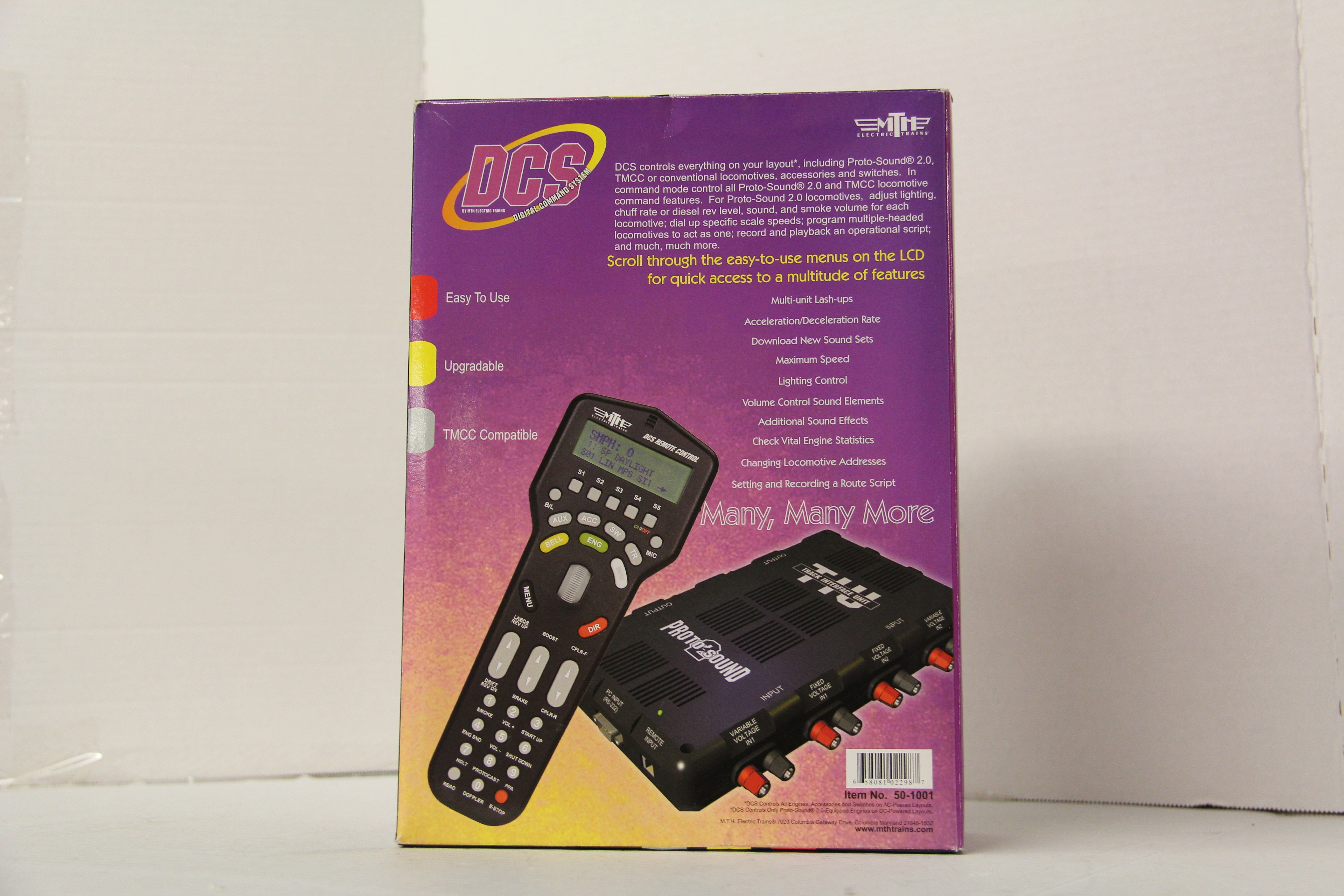 MTH DCS 50-1001 DCS Remote Control Set-Second hand-M6558