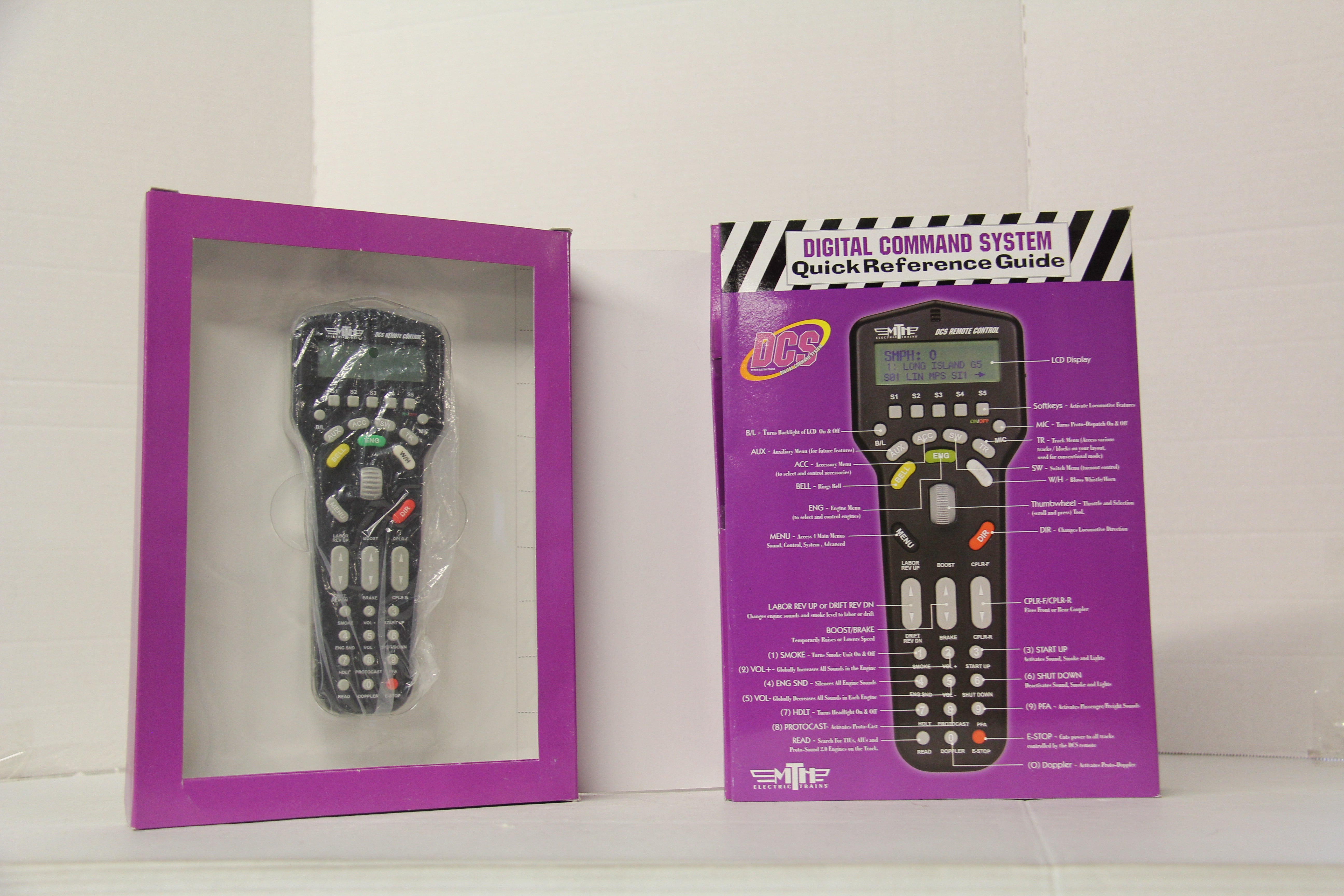 MTH DCS 50-1001 DCS Remote Control Set-Second hand-M6558