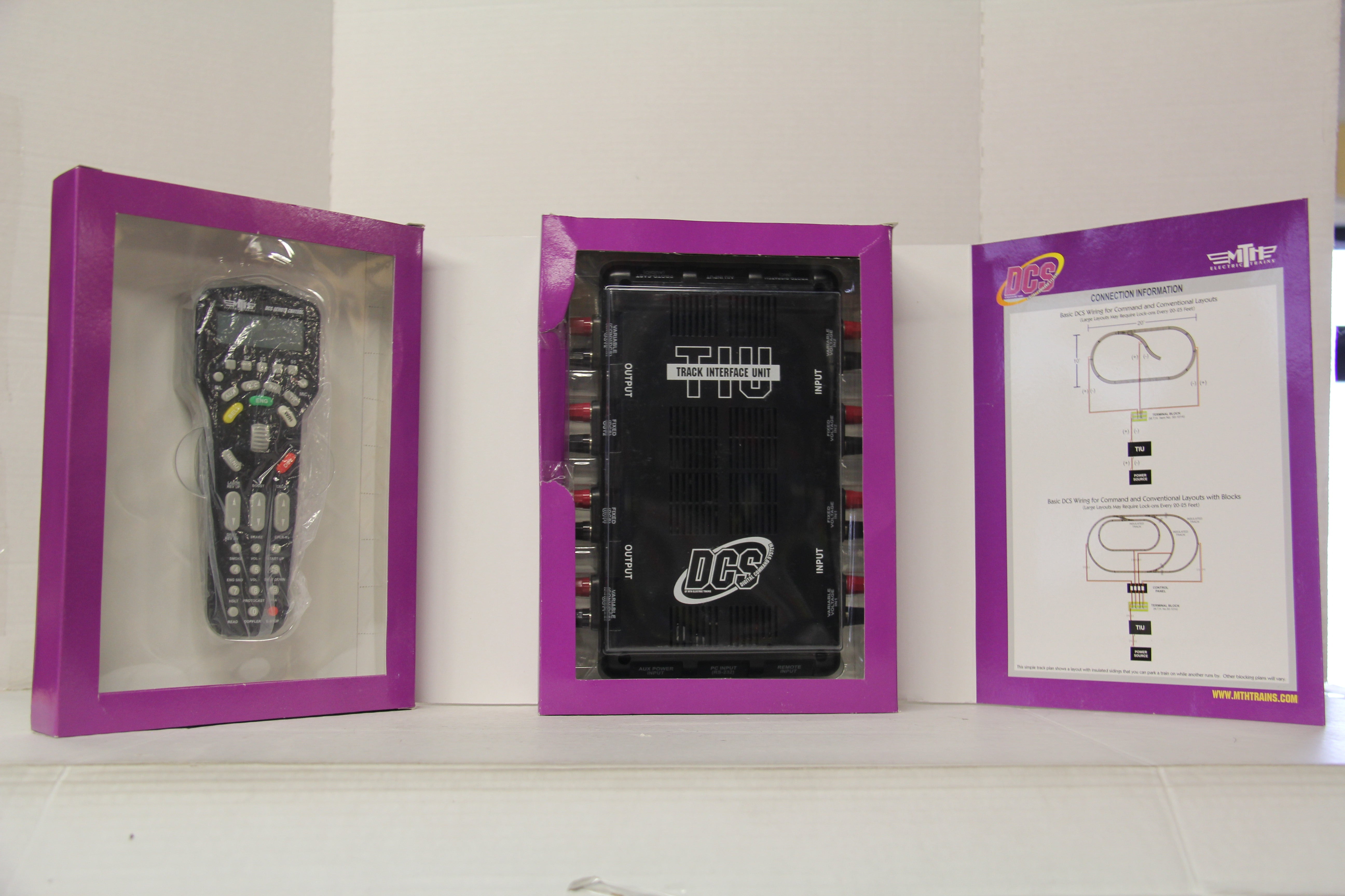MTH DCS 50-1001 DCS Remote Control Set-Second hand-M6558