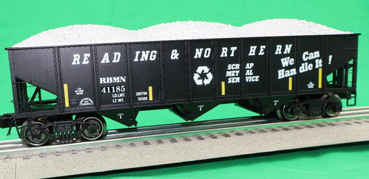 Ready Made Trains RMT-66212-2 - 70 Ton 3-Bay Coal Hopper Car "Reading & Northern" w/ Load