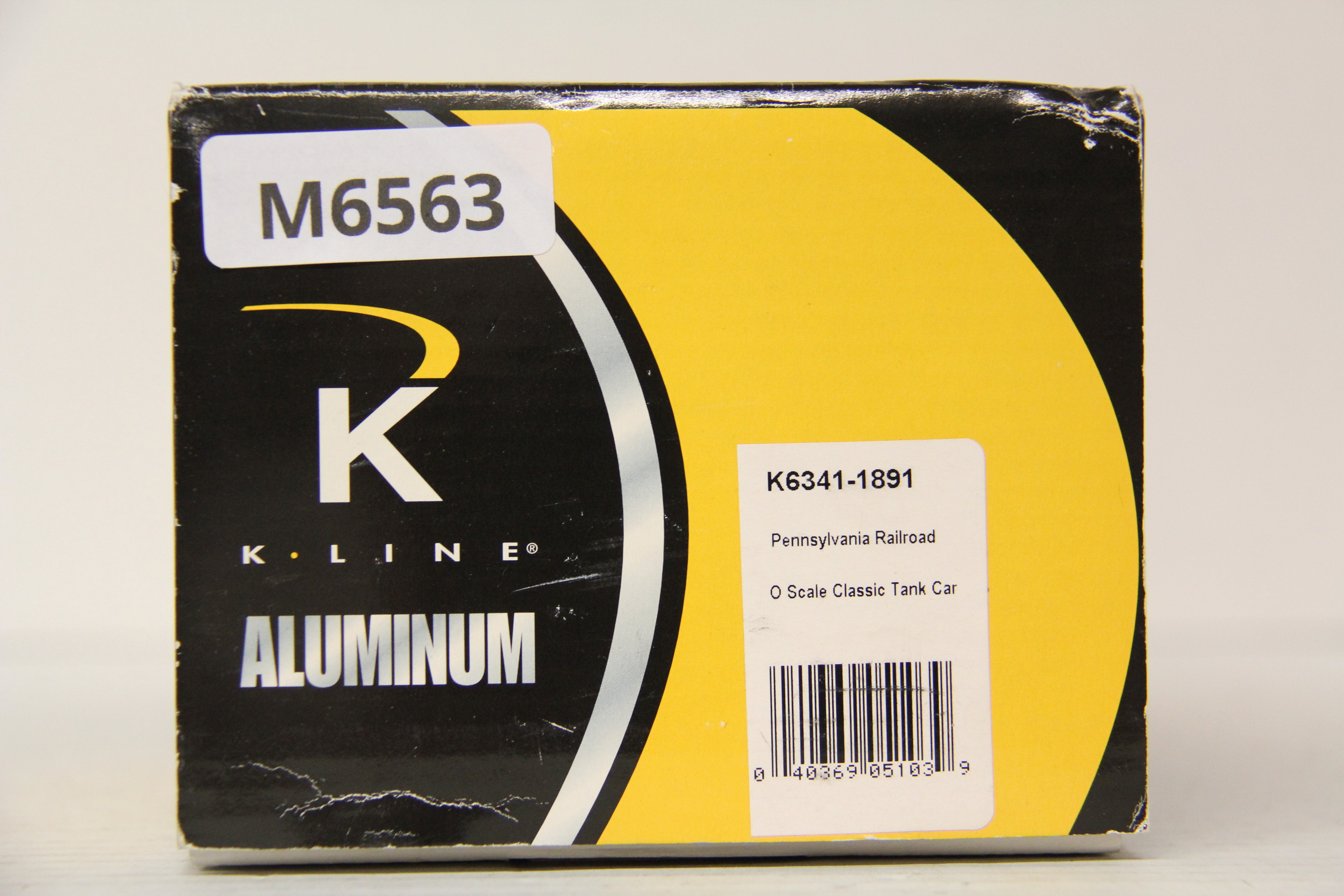 K Line K6341-1891 Pennsylvania Railroad Classic Tank Car-Second hand-M6563