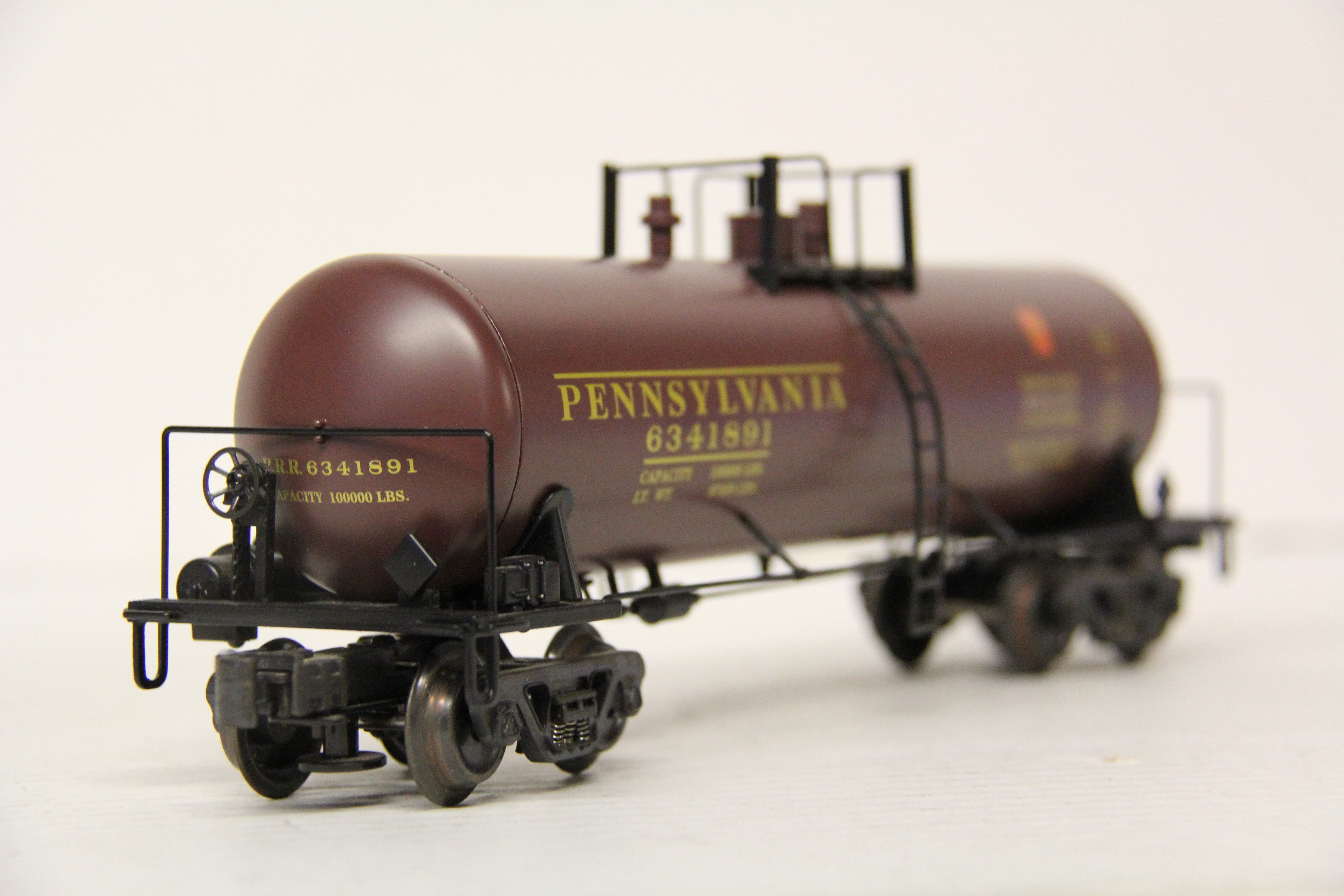 K Line K6341-1891 Pennsylvania Railroad Classic Tank Car-Second hand-M6563