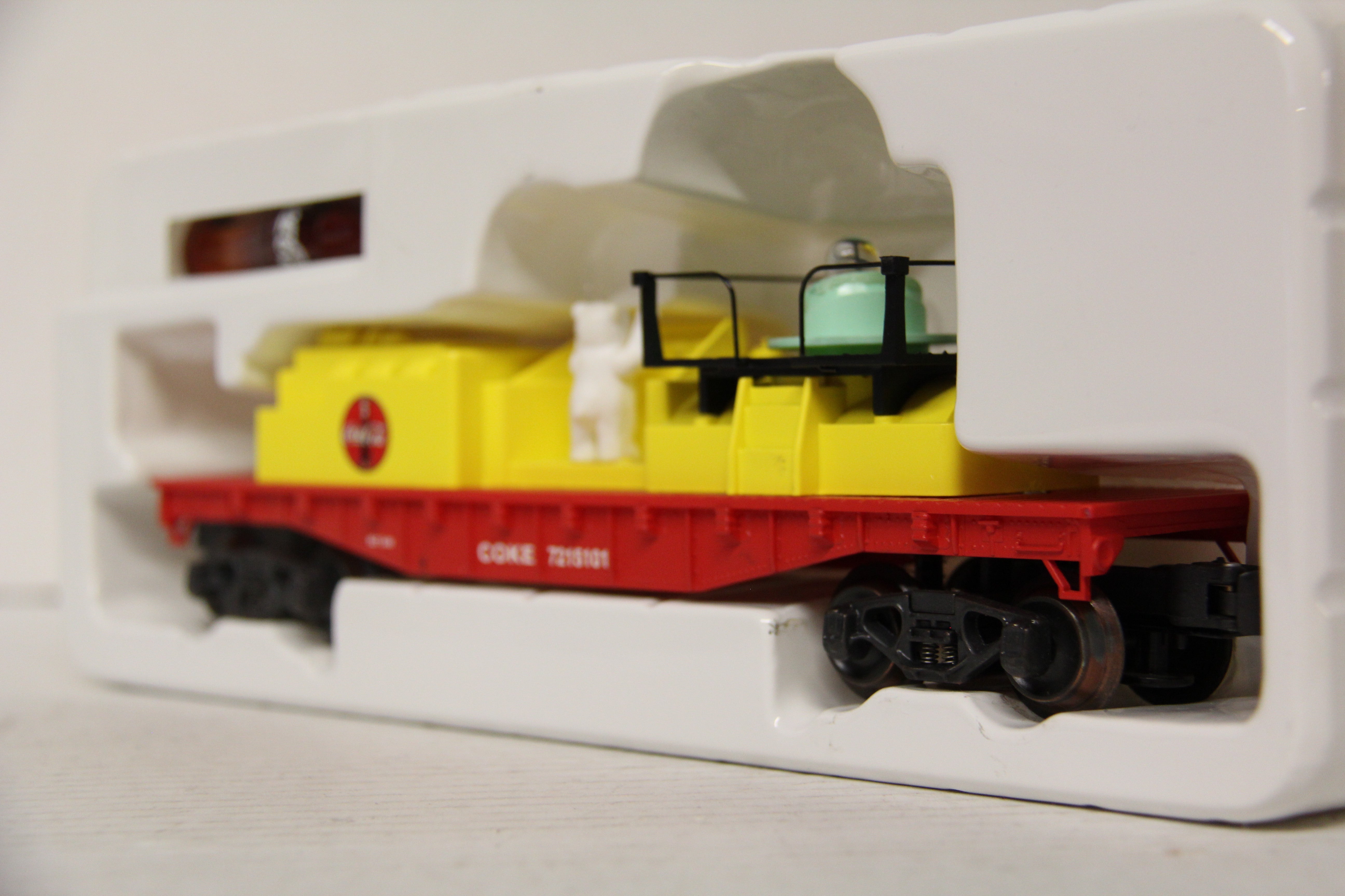 K Line K721-5101 Operating Bottle Searchlight Car-Second hand-M6564