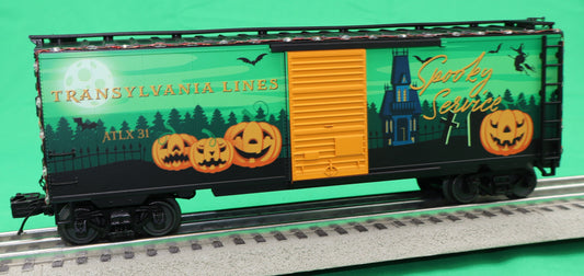 Atlas O 3001778 - Premier - 40' PS-1 Box Car "Halloween" #1030 w/ 6' Door (Lighted) - MrMuffin'sTrains