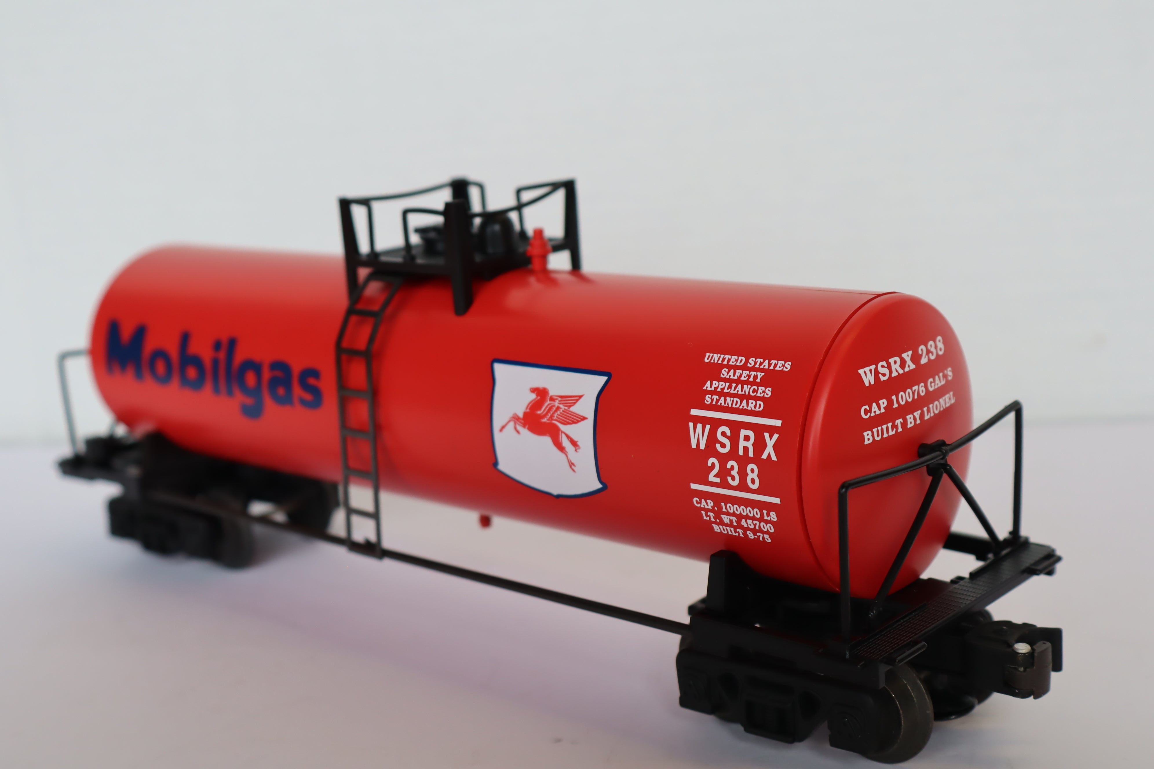1997 Lionel 6-52121 TTOS SW Division Mobil Gas TM Tank Car-Second hand-M7999