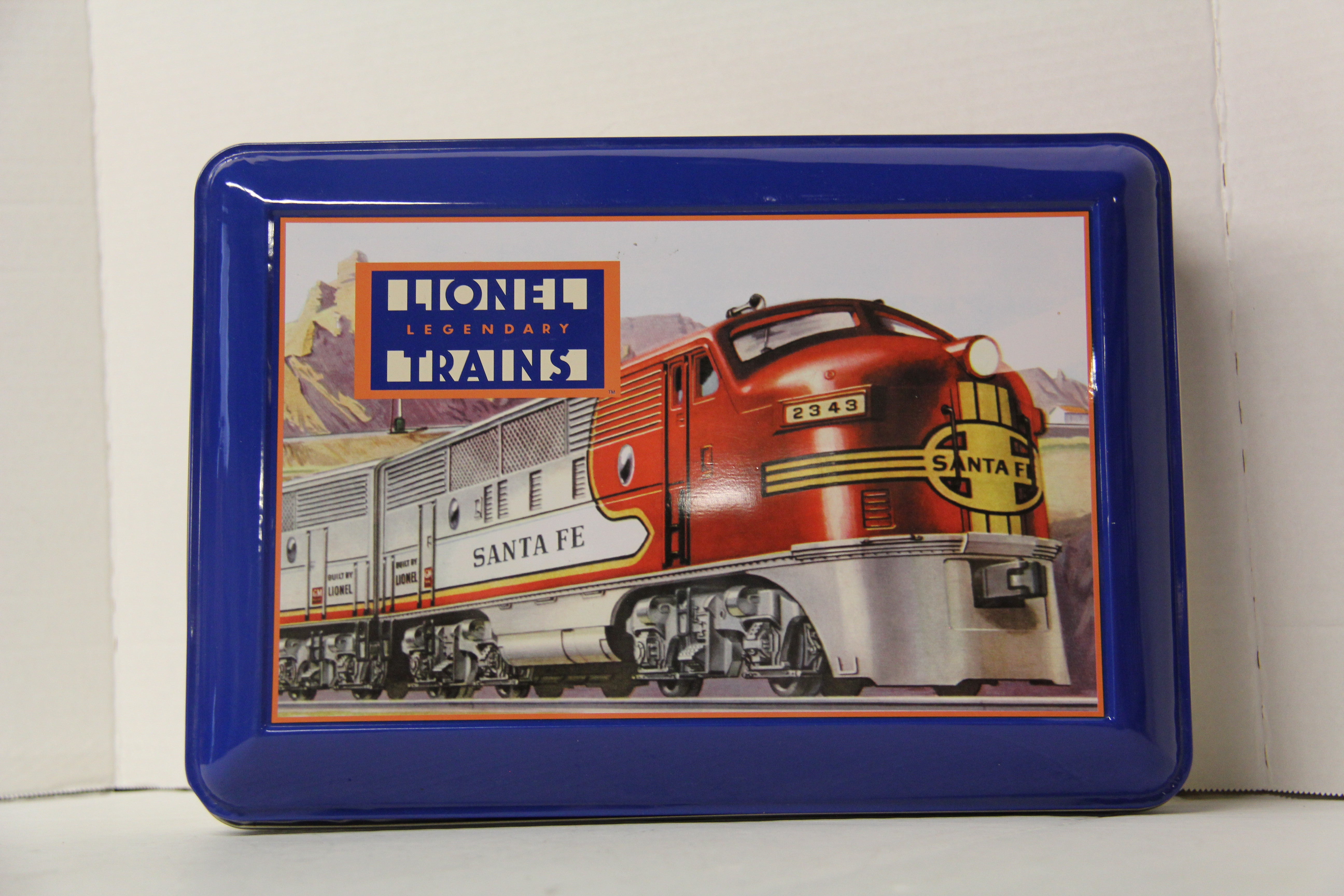 Lionel Tin with Santa Fe #2343-Second hand-M6566