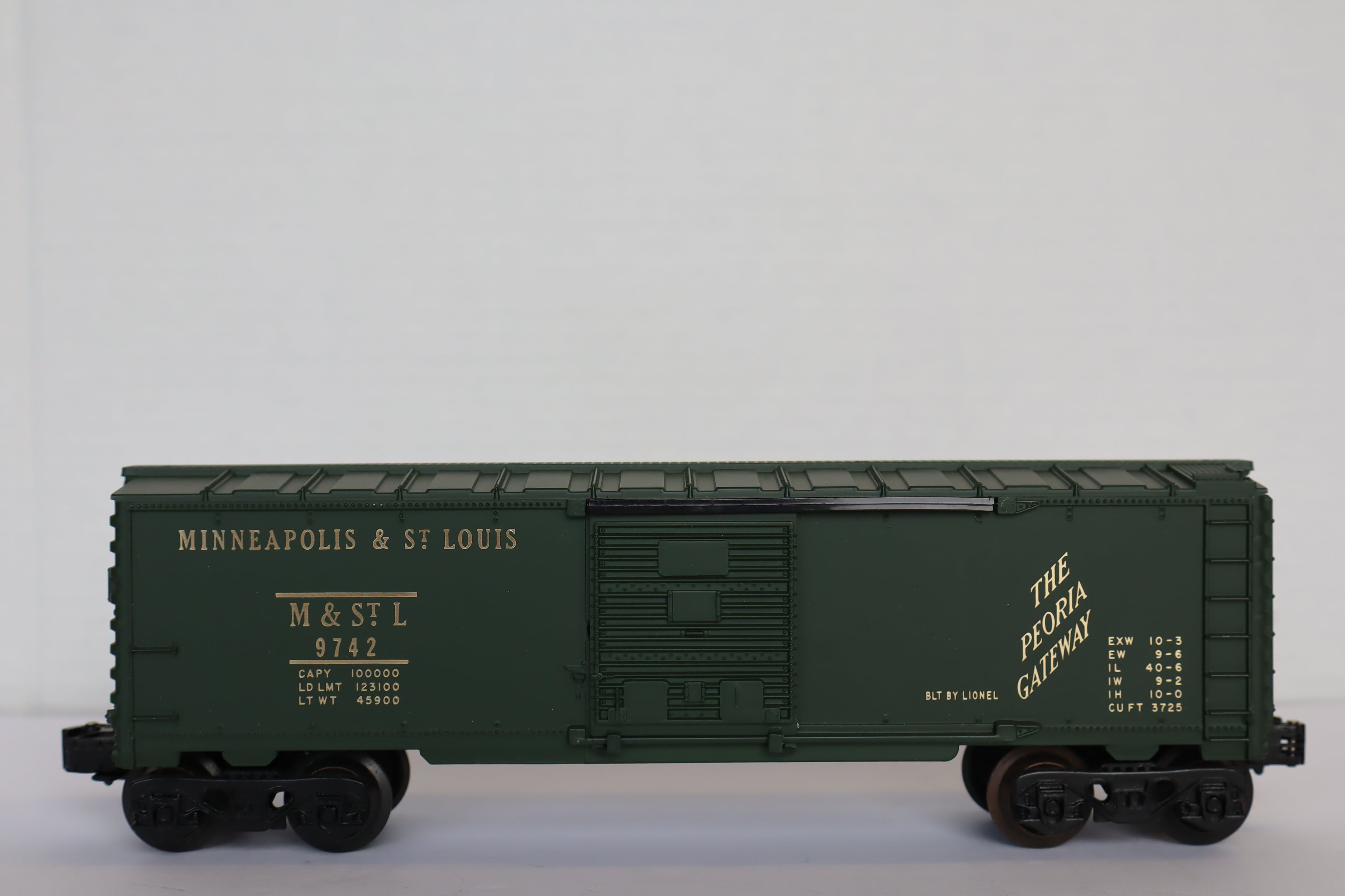 Lionel 6-9742 Minneapolis & St. Louis Box Car-Second hand-M8001