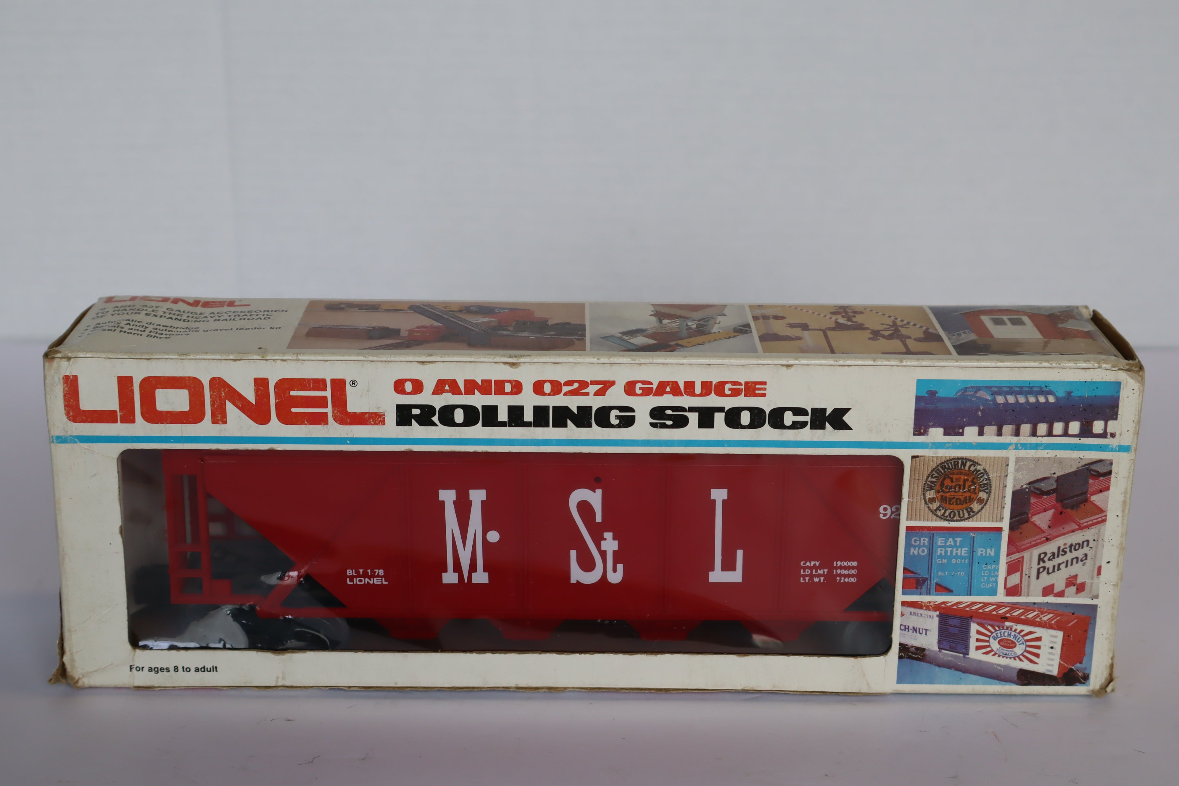 Lionel 6-9213 Minneapolis & St. Louis Covered Hopper-Second hand-M8002