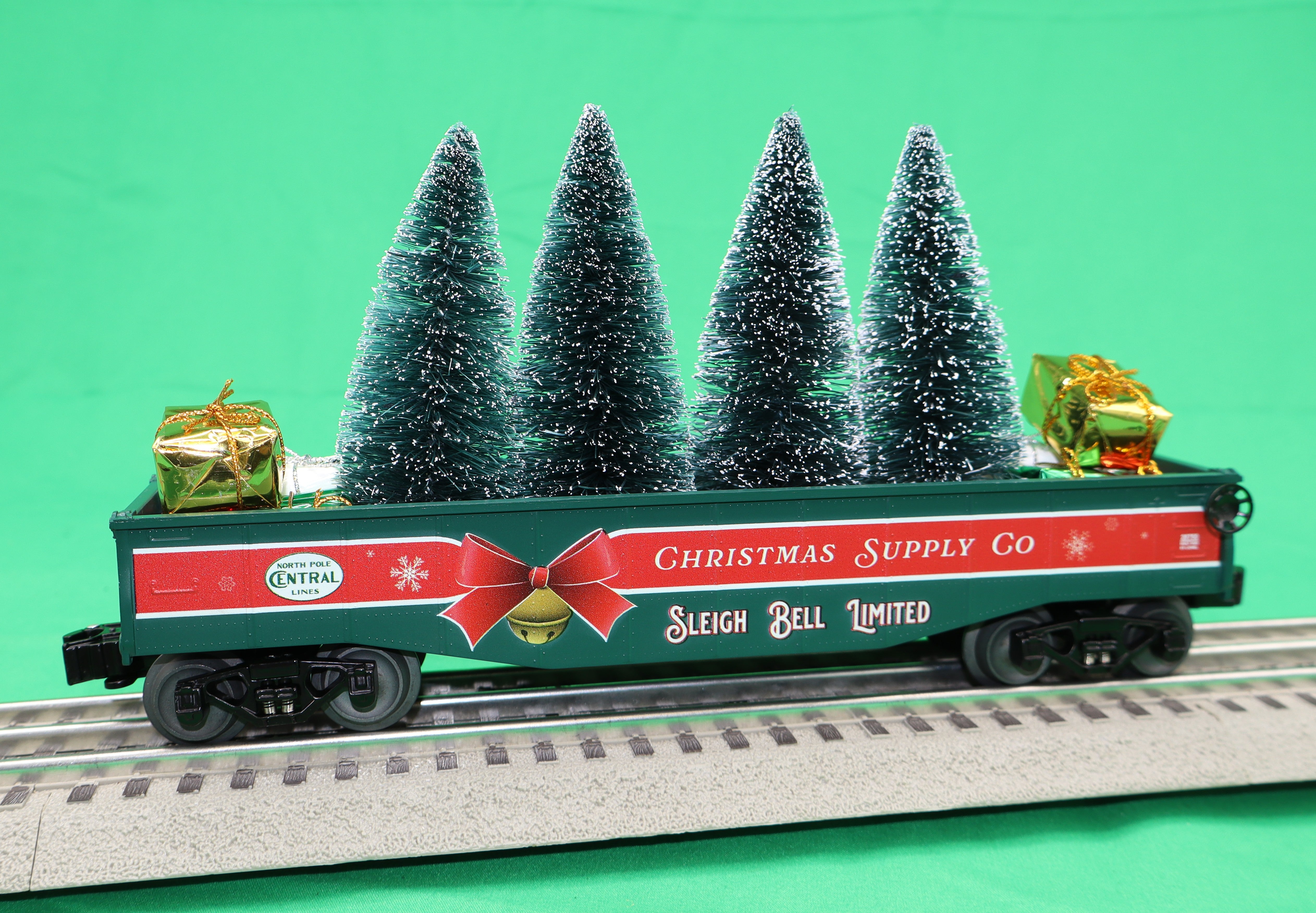 Lionel 2528750 - Gondola Car "Christmas" w/ Trees & Presents