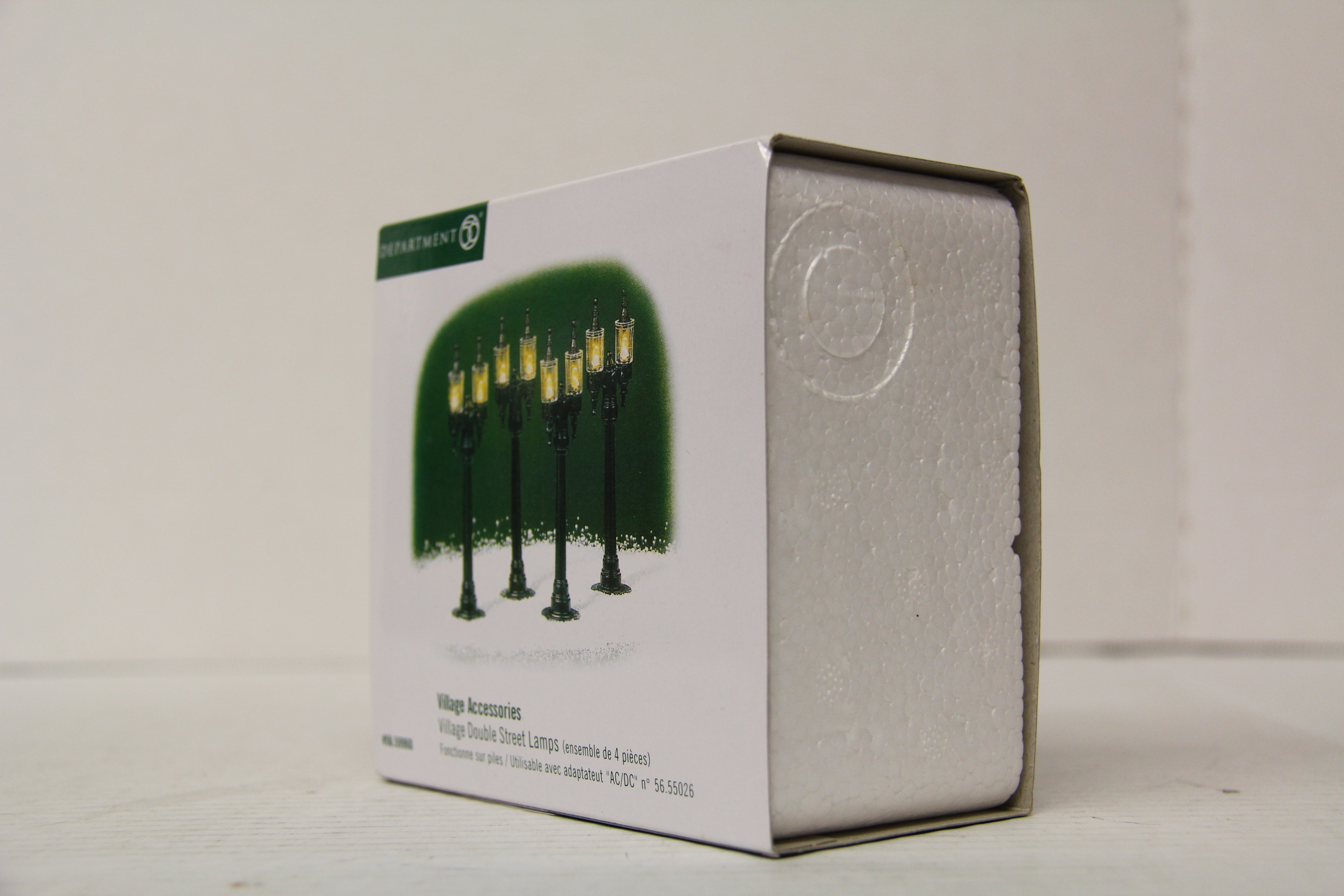 Village Double Street Lamps Set of 8-Second hand-M6569