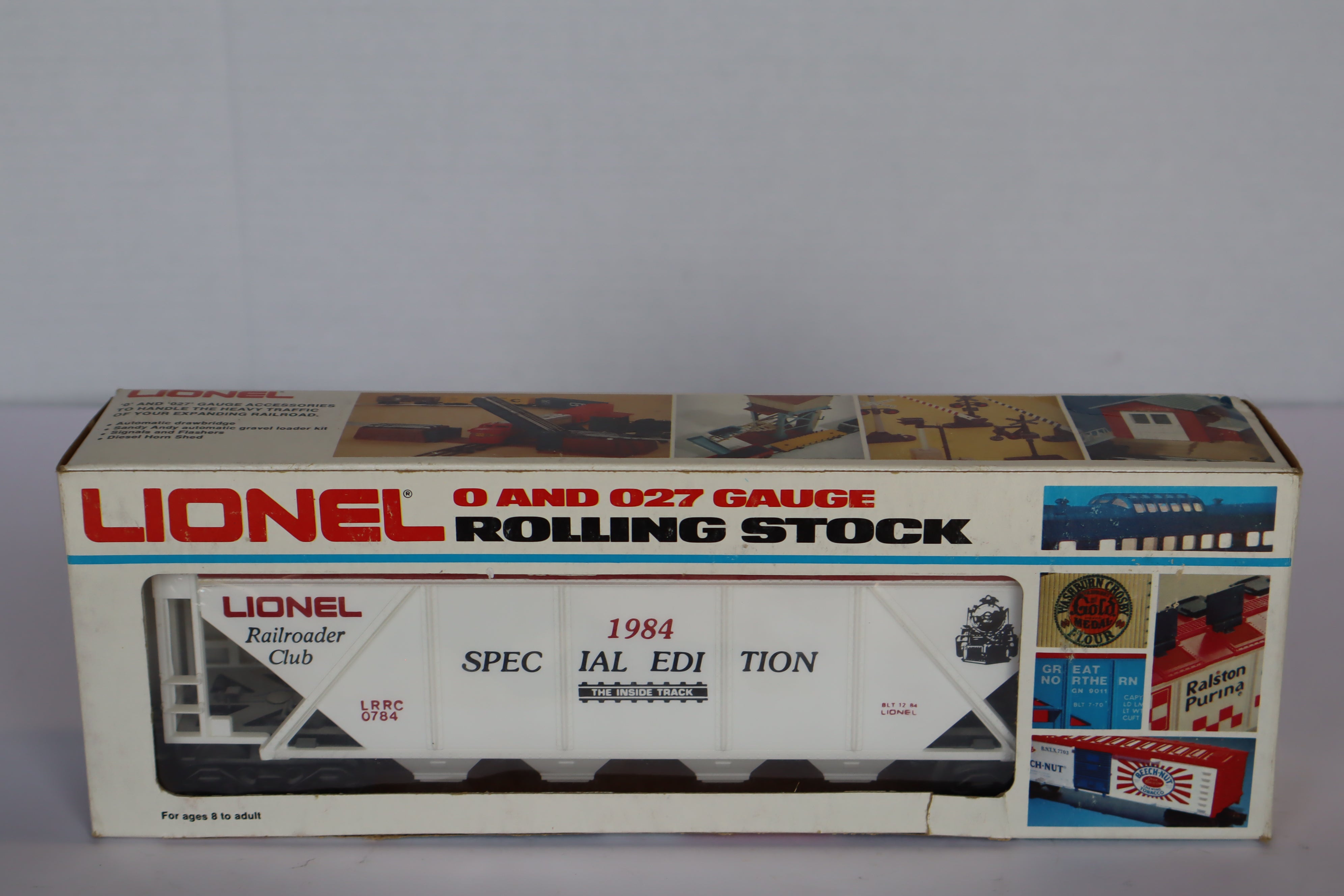 1984 Lionel 6-0784 Railroad Covered Hopper-Second hand-M8004