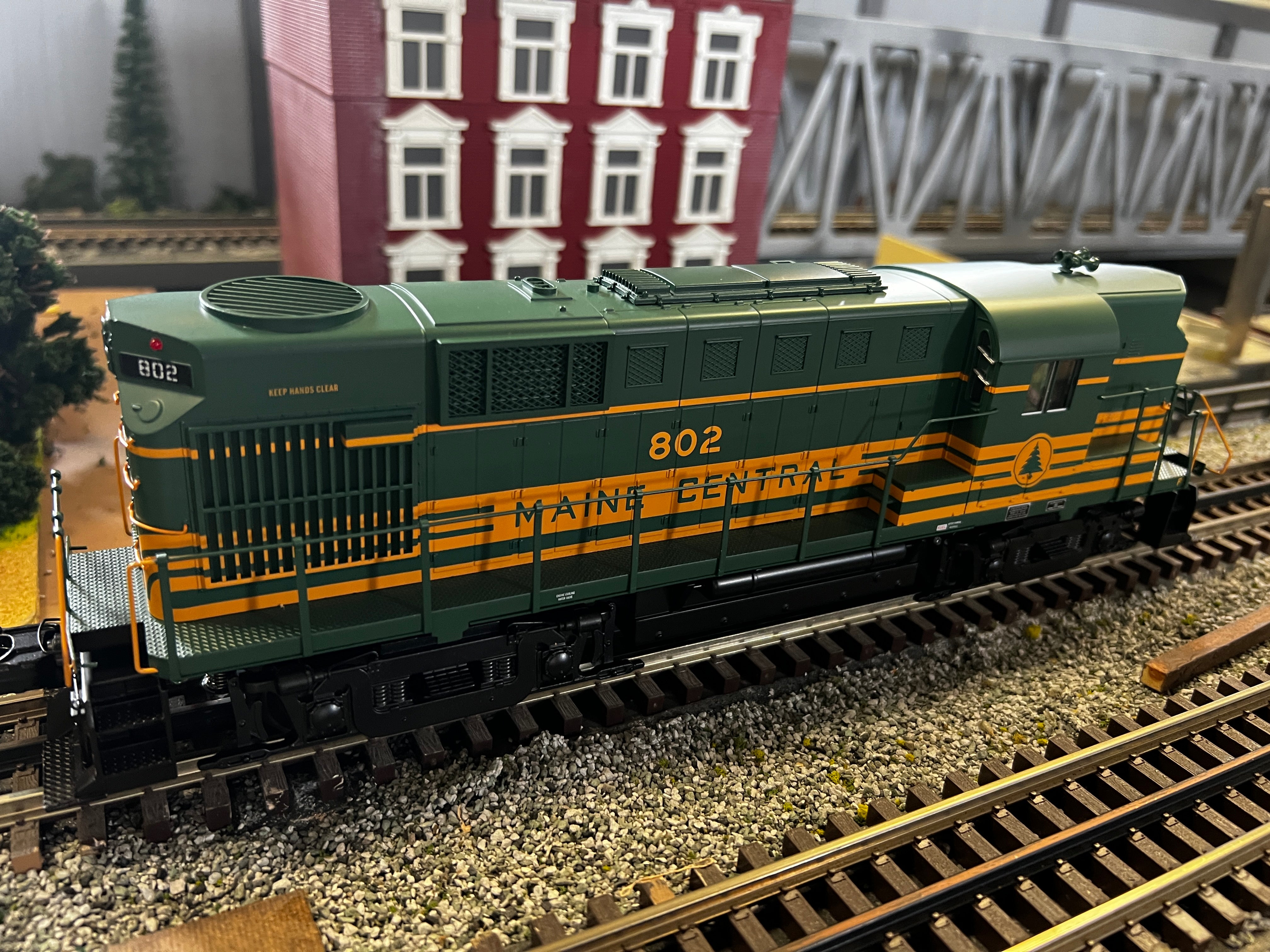 MTH 20-21633-1 - RS-11 High Hood Diesel Engine "Maine Central" #801 w/ PS3