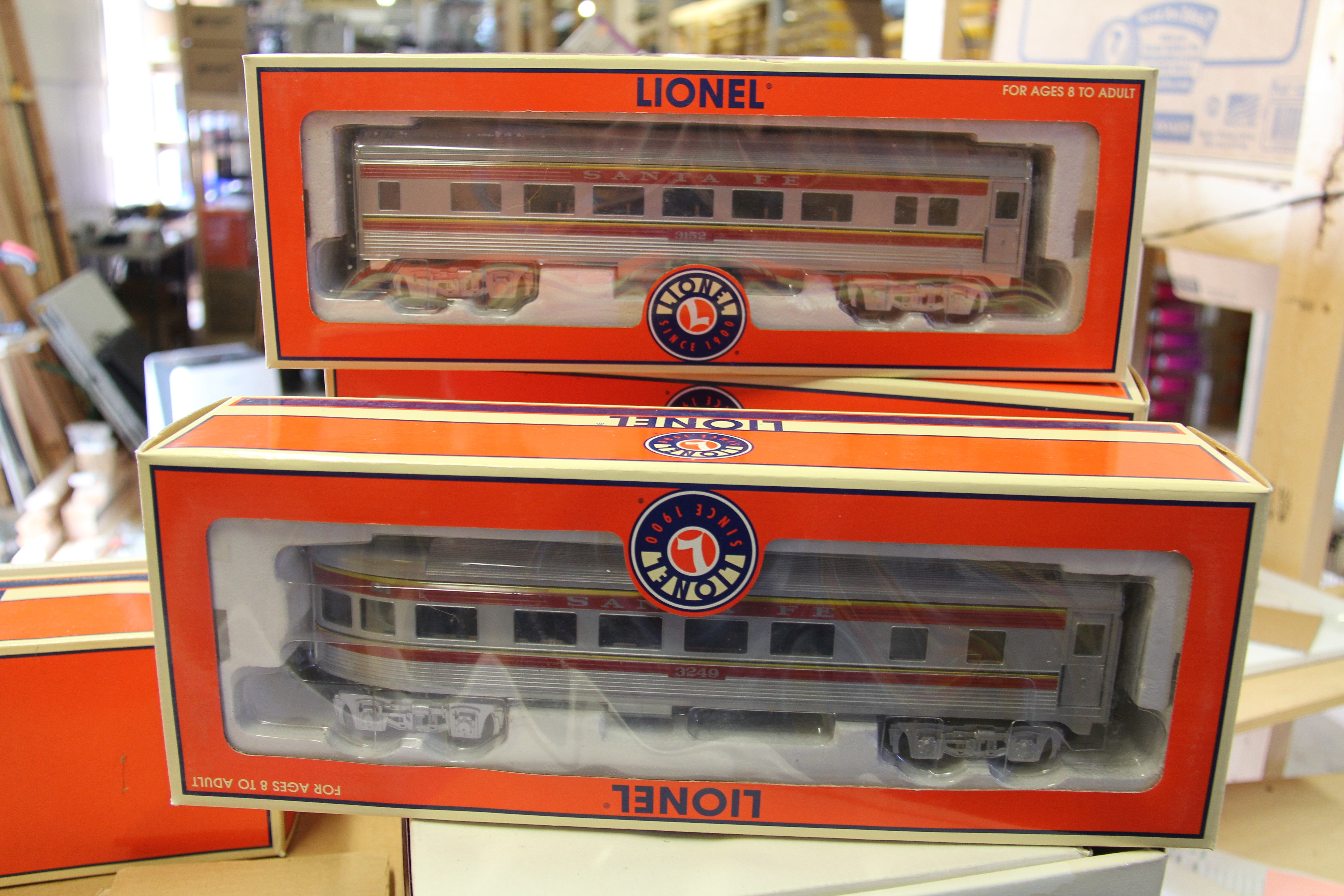 Lionel 6-21973 Santa Fe Passenger Set Ready to Run-Second hand-M4691