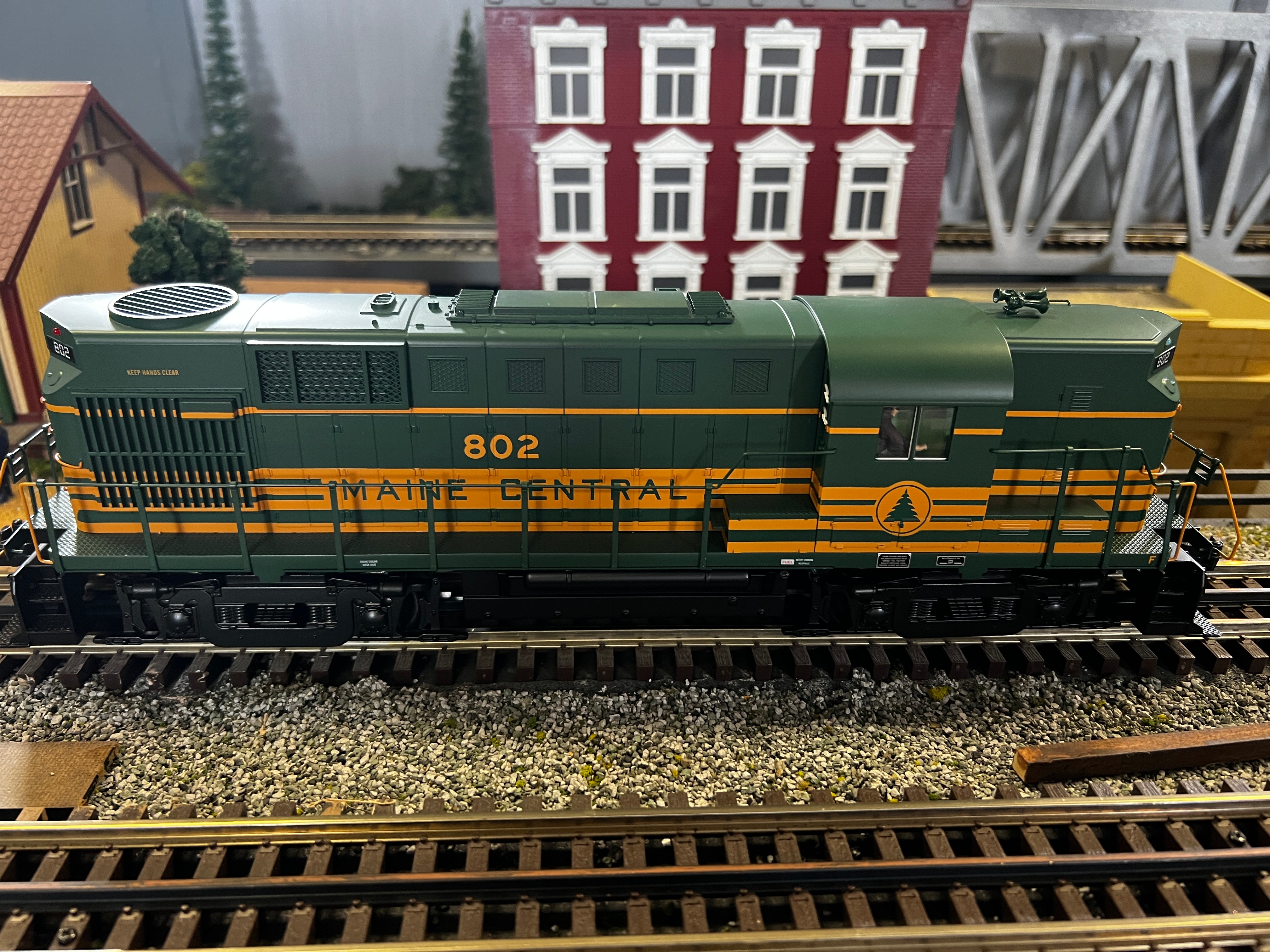 MTH 20-21634-1 - RS-11 High Hood Diesel Engine "Maine Central" #802 w/ PS3