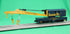 Atlas O 3001745 - Premier - Crane Car “Santa Fe” #199792