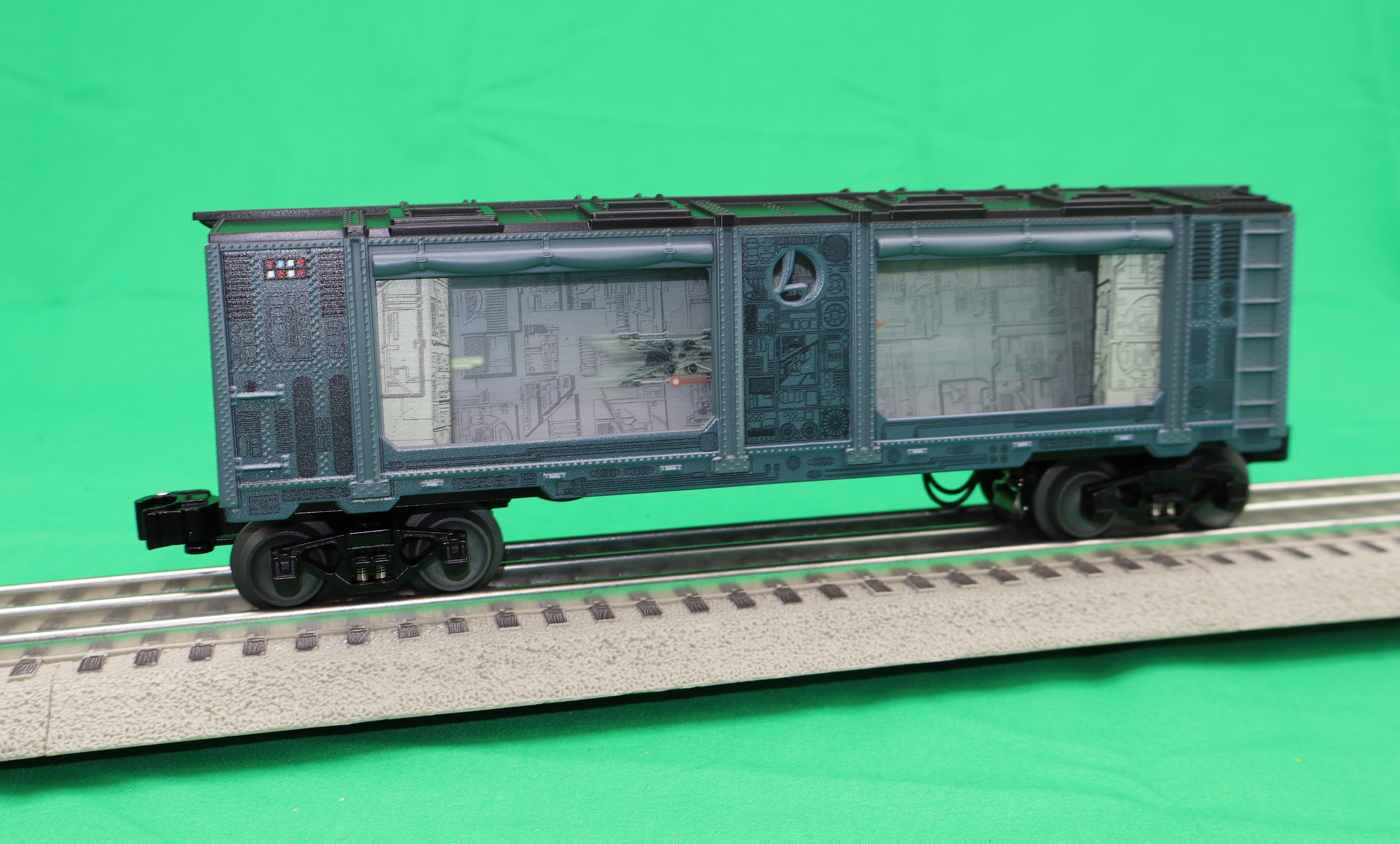 Lionel 2528190 - Star Wars - Aquarium Car "X-Wing / Tie Fighter"