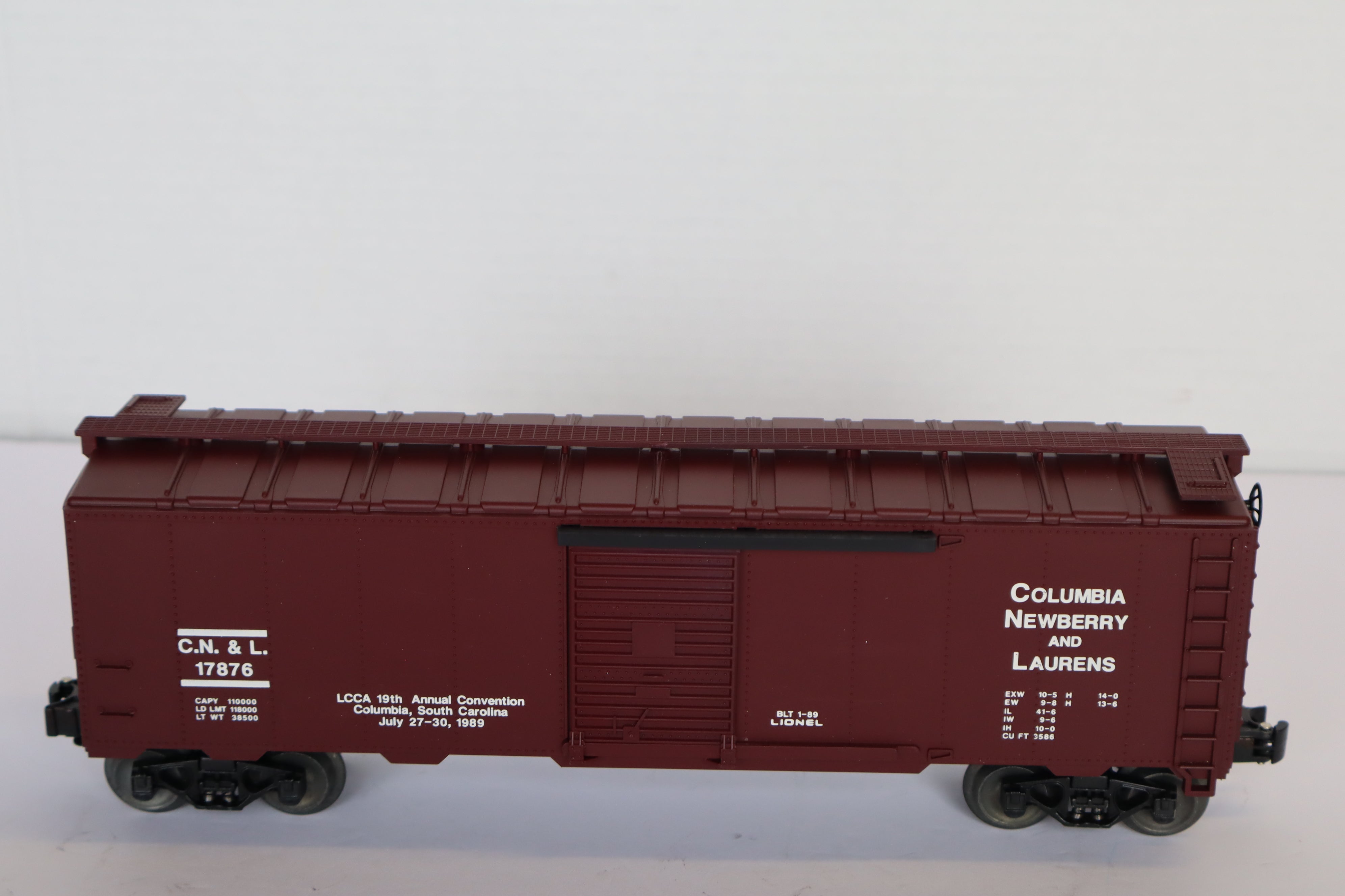 1989 LCCA 6-17876 Convention Car-Second hand-M8007