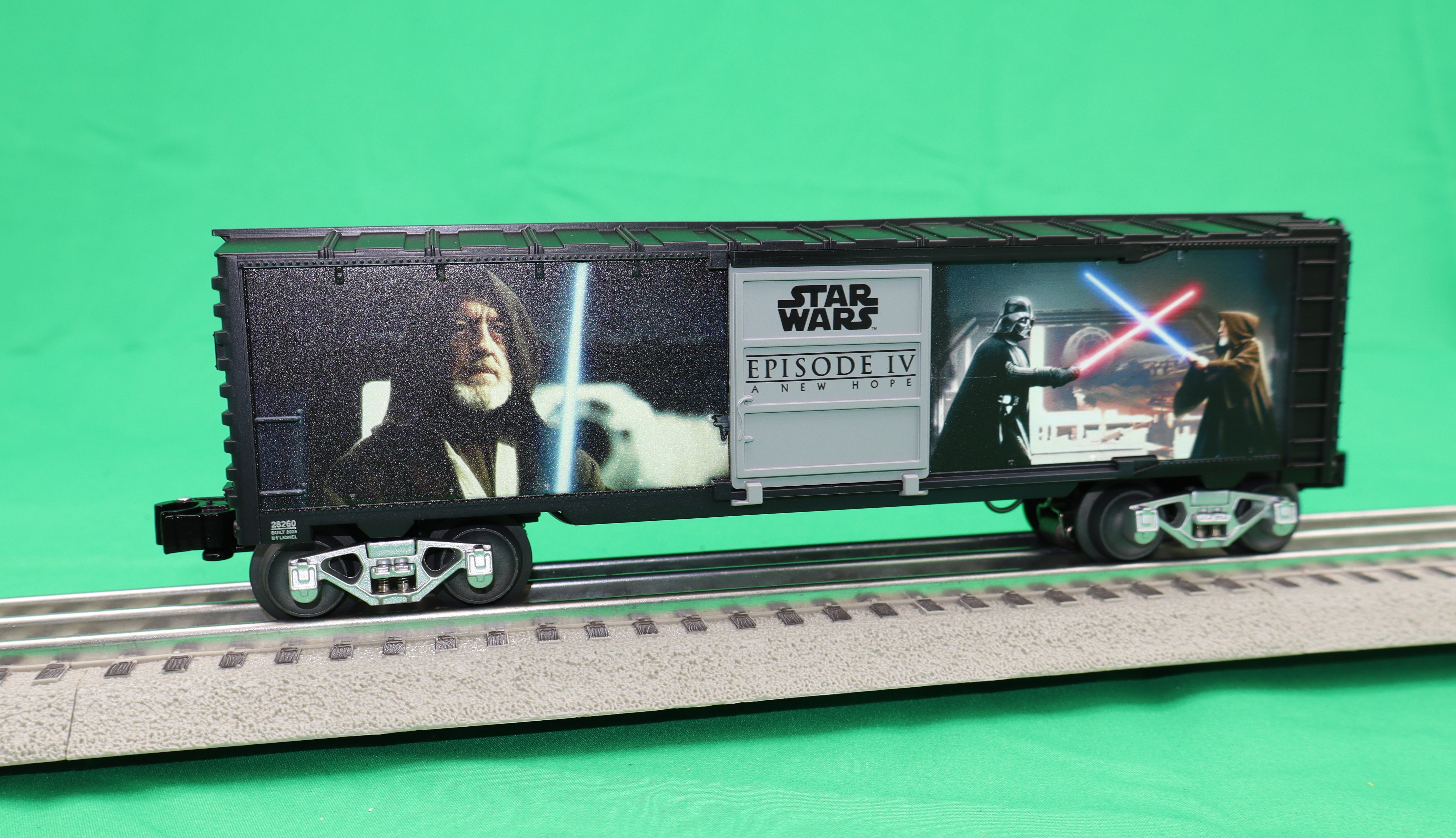 Lionel 2528260 - Star Wars - Lightsaber Series Illuminated Boxcar "Darth Vader v. Obi-Wan Kenobi"